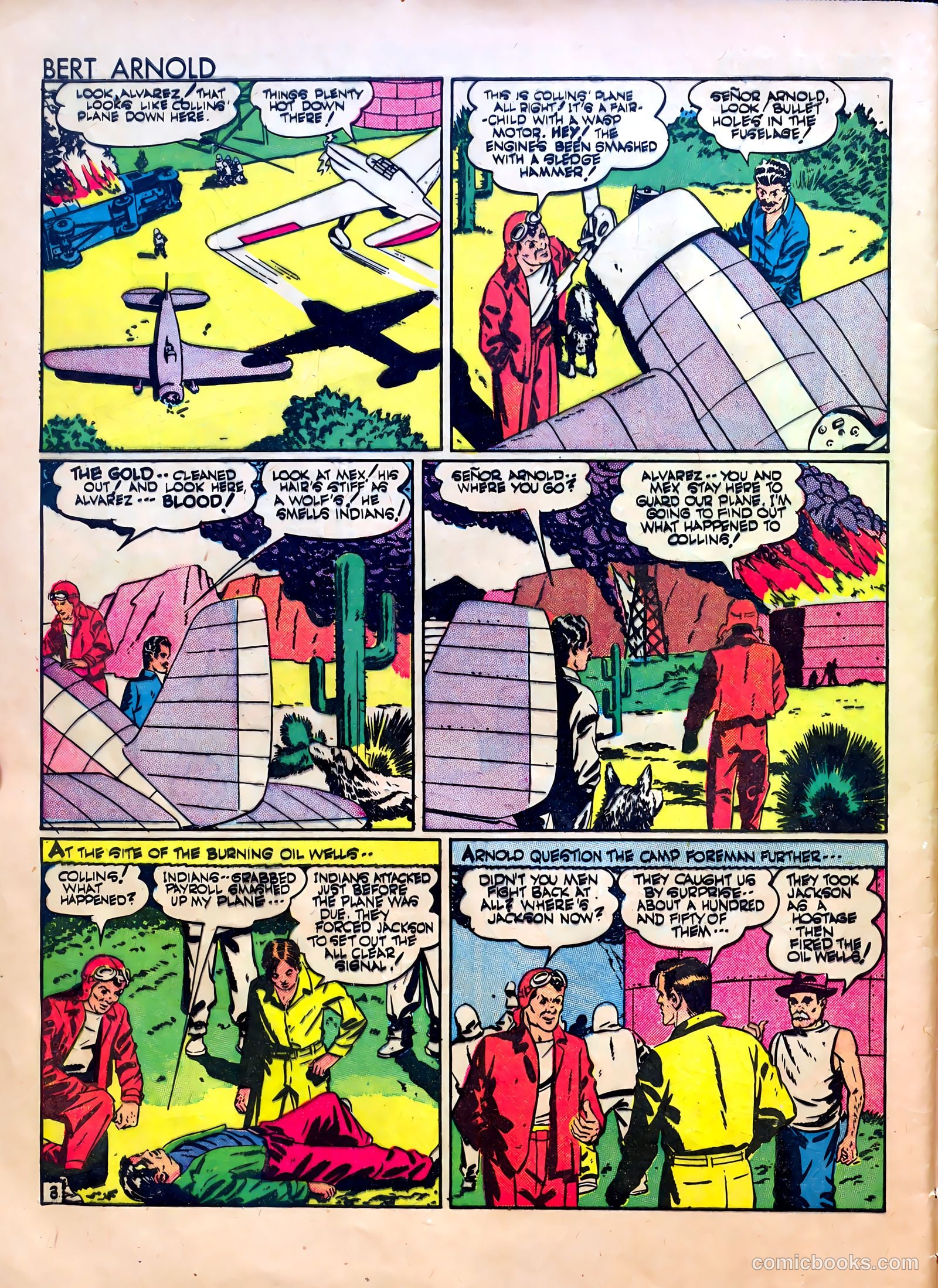 Sky Blazers #2 (1940) — page 62 of 68