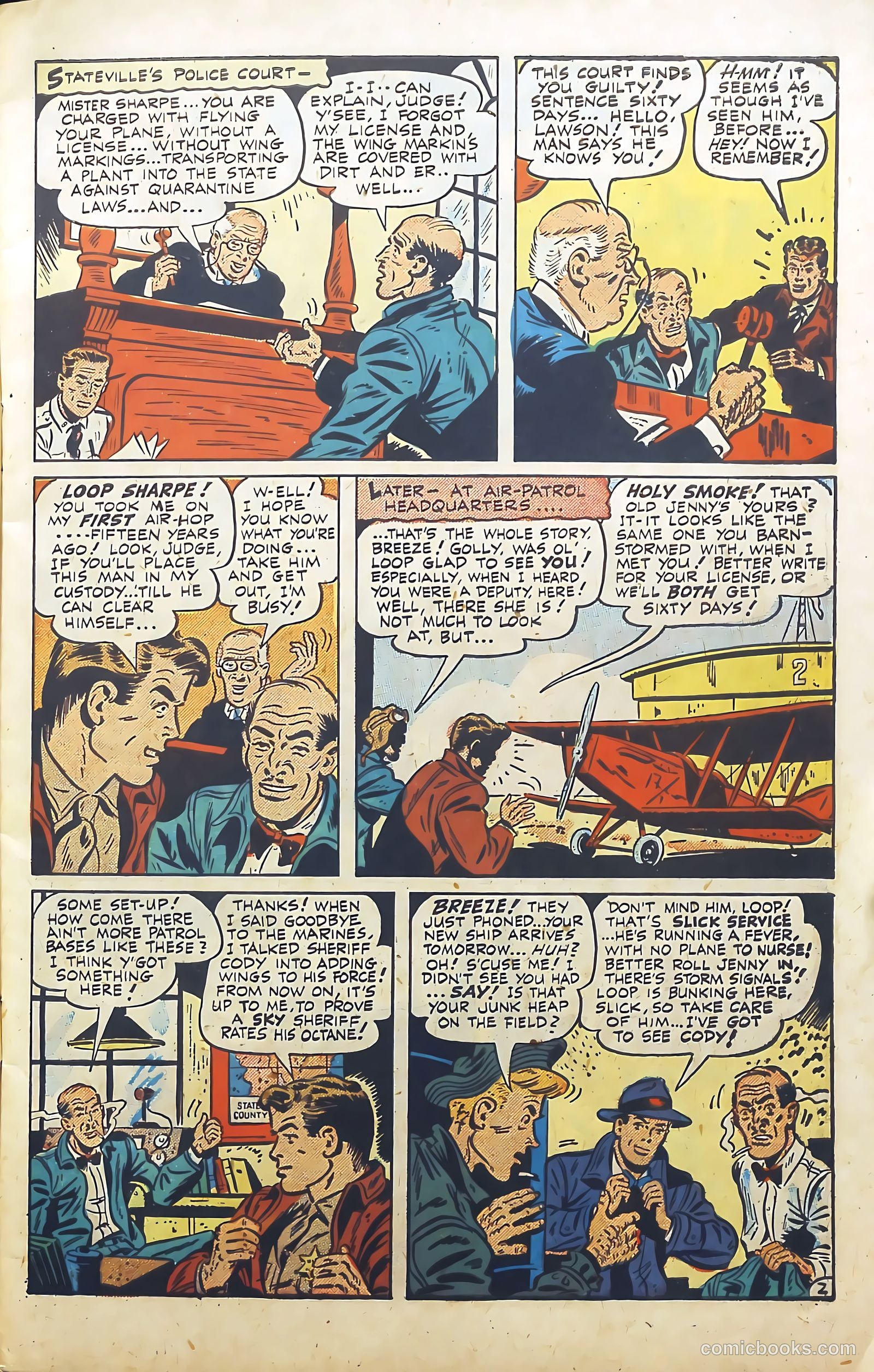 Sky Sheriff #1 (1948) — page 5 of 52