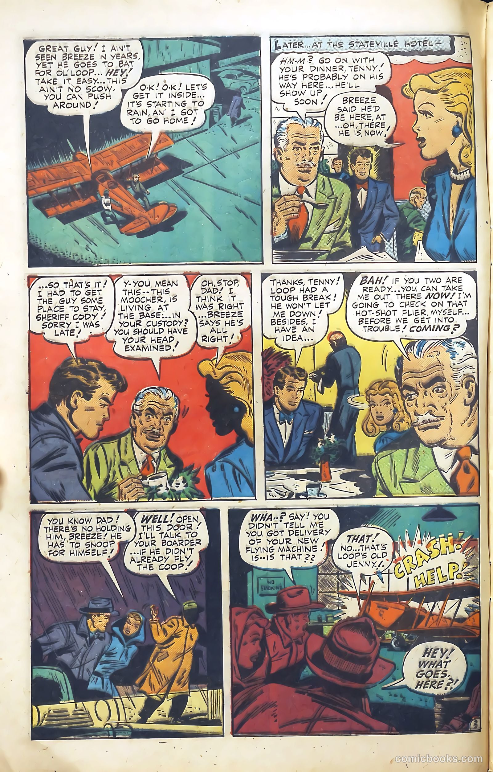 Sky Sheriff #1 (1948) — page 6 of 52