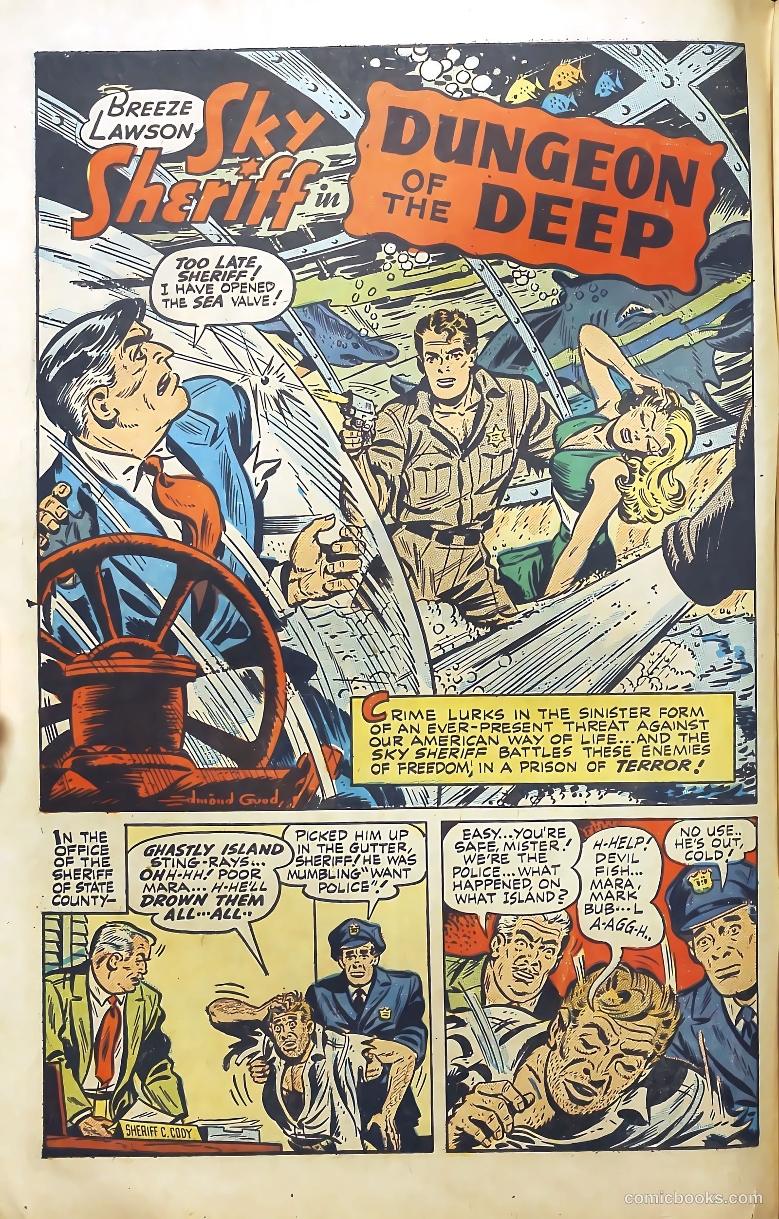 Sky Sheriff #1 (1948) — page 10 of 52