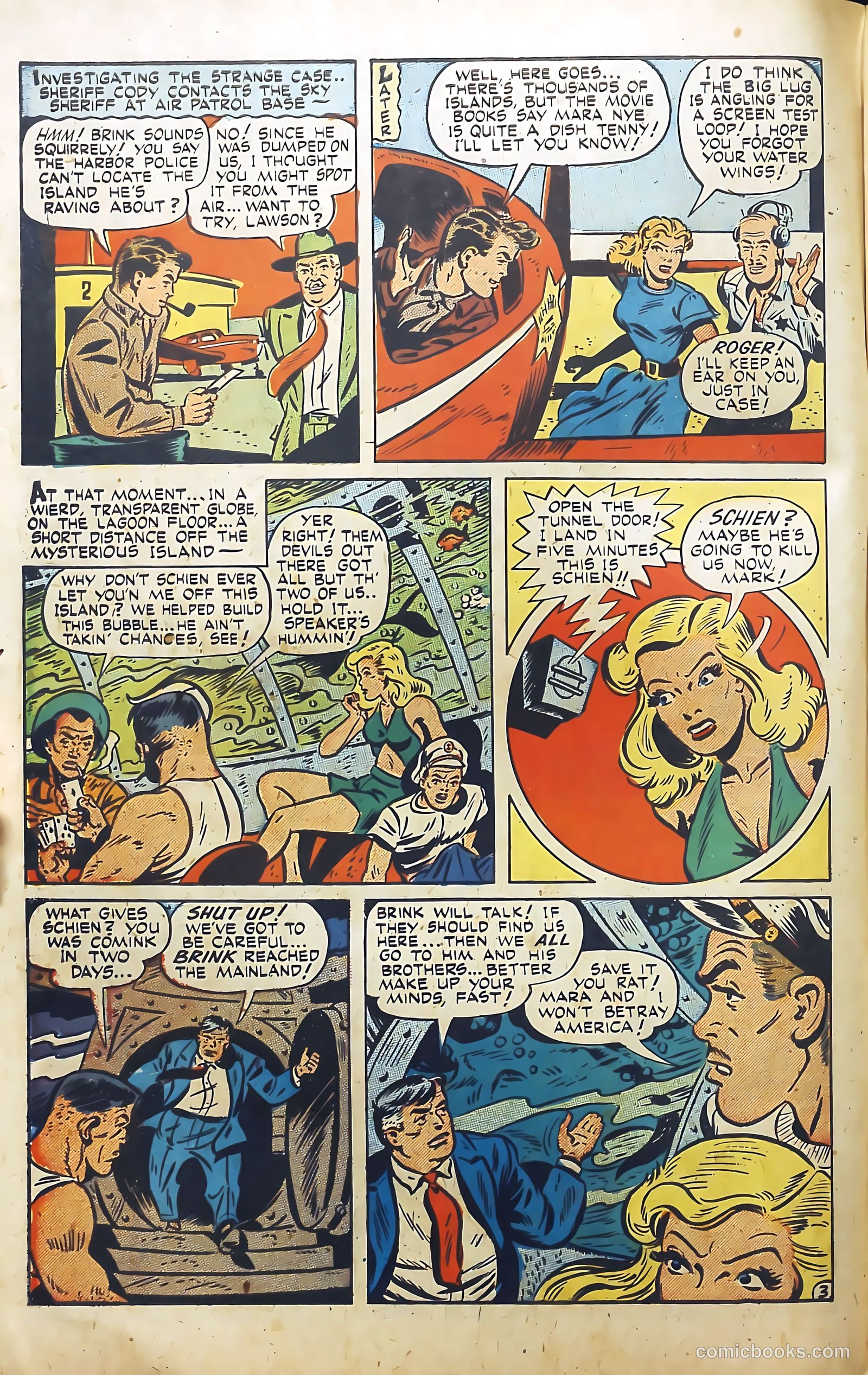 Sky Sheriff #1 (1948) — page 12 of 52