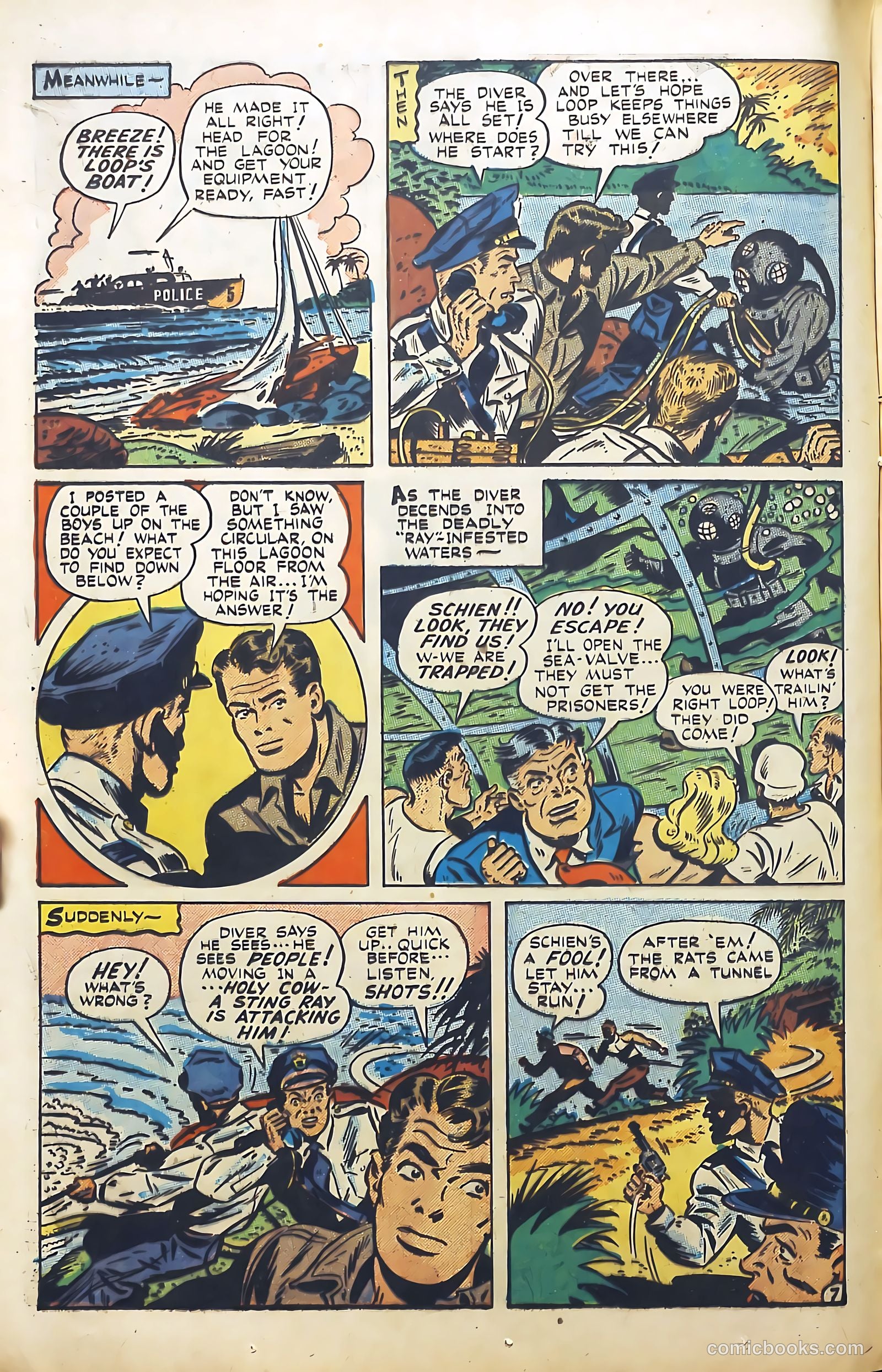 Sky Sheriff #1 (1948) — page 16 of 52