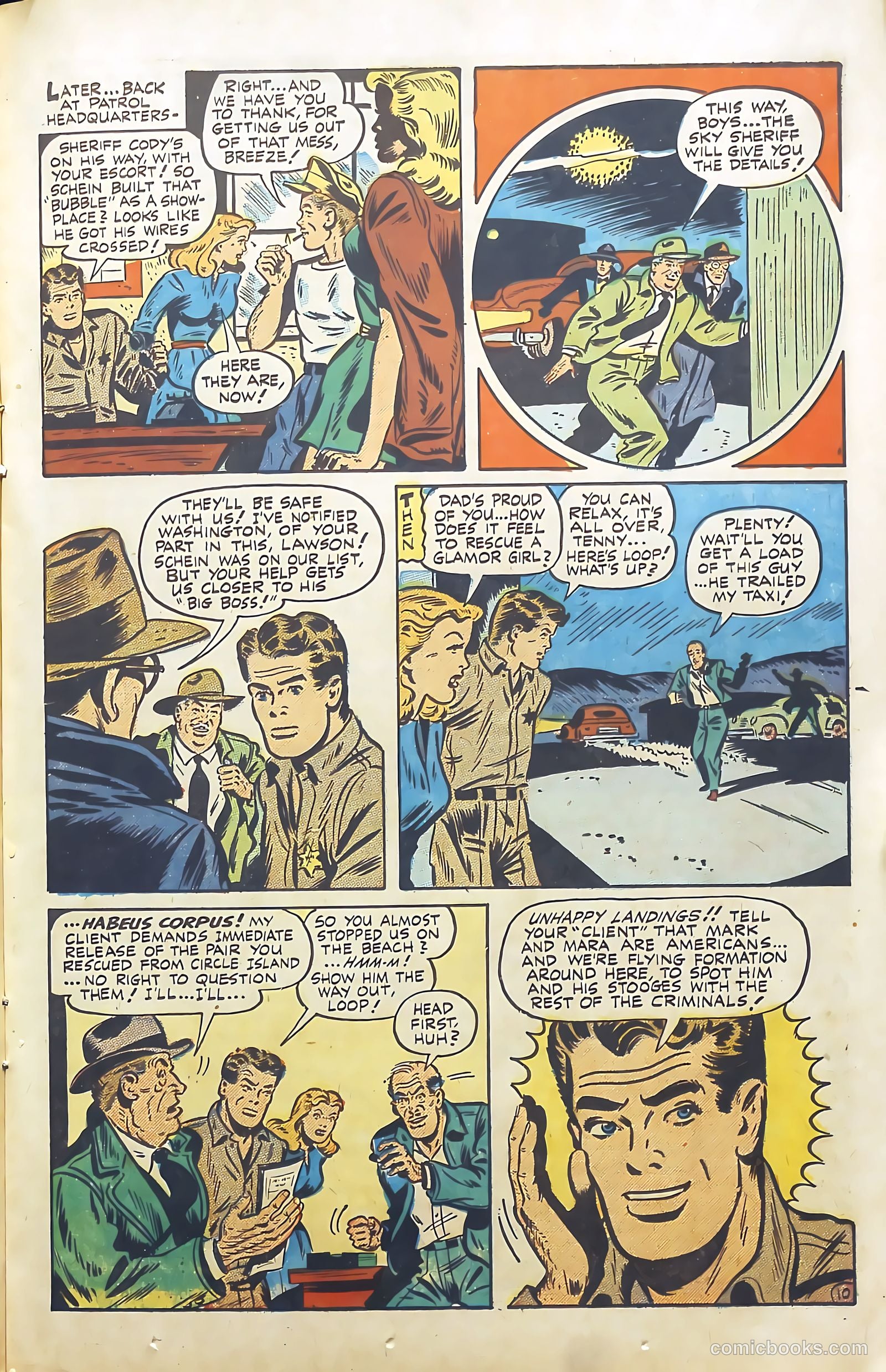 Sky Sheriff #1 (1948) — page 19 of 52