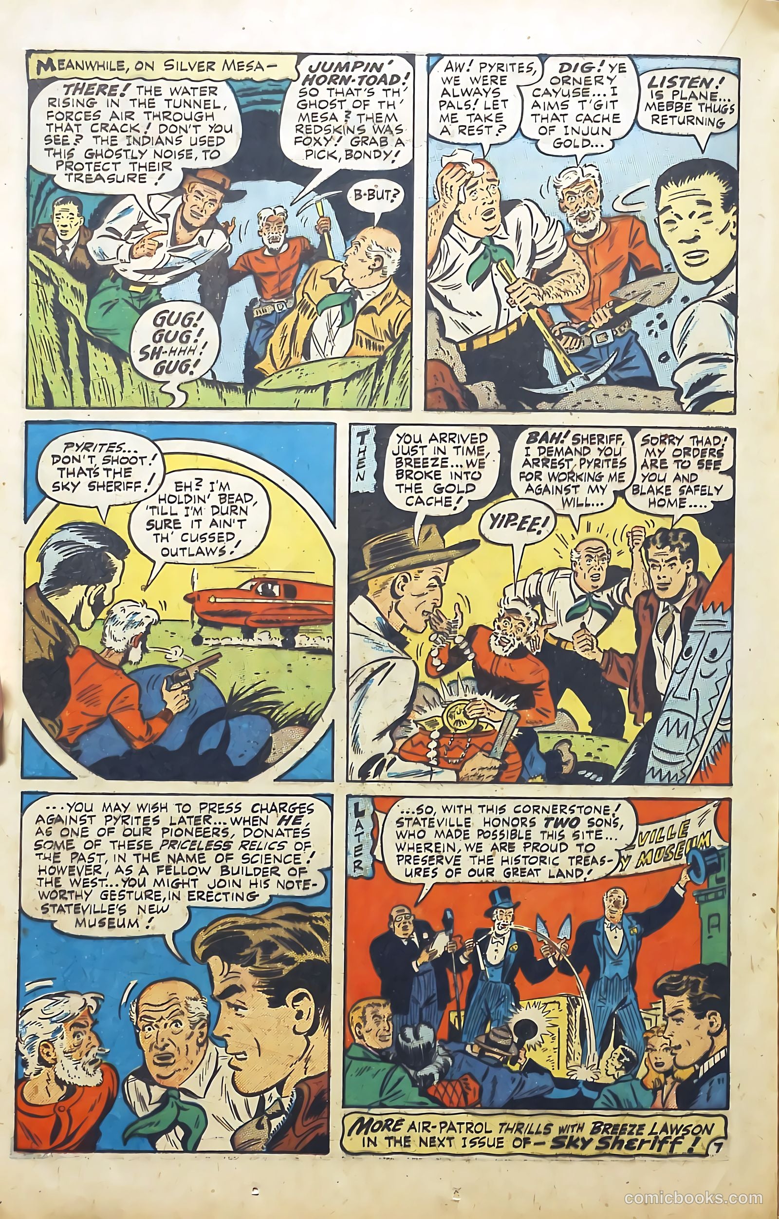 Sky Sheriff #1 (1948) — page 28 of 52