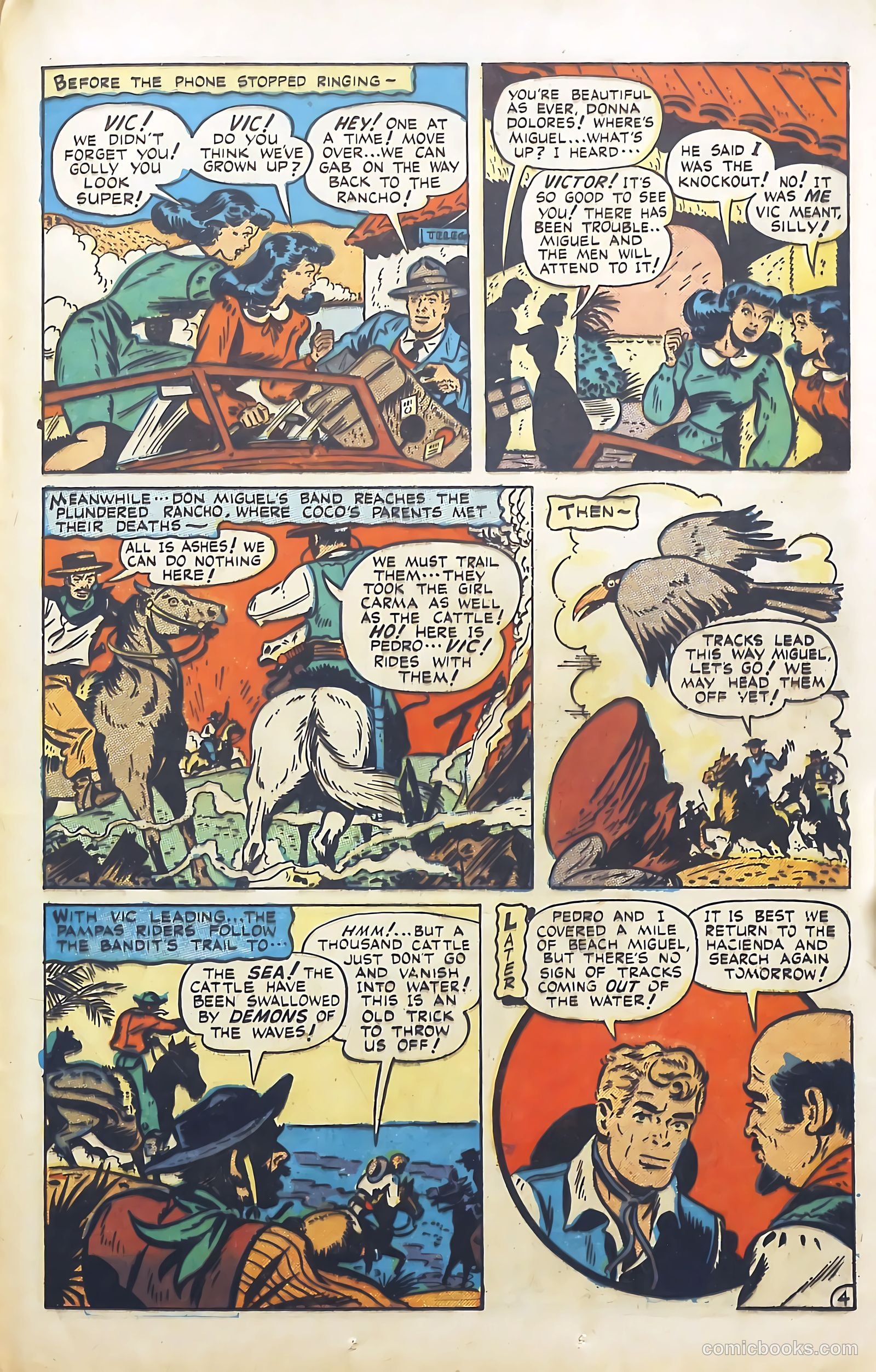Sky Sheriff #1 (1948) — page 33 of 52