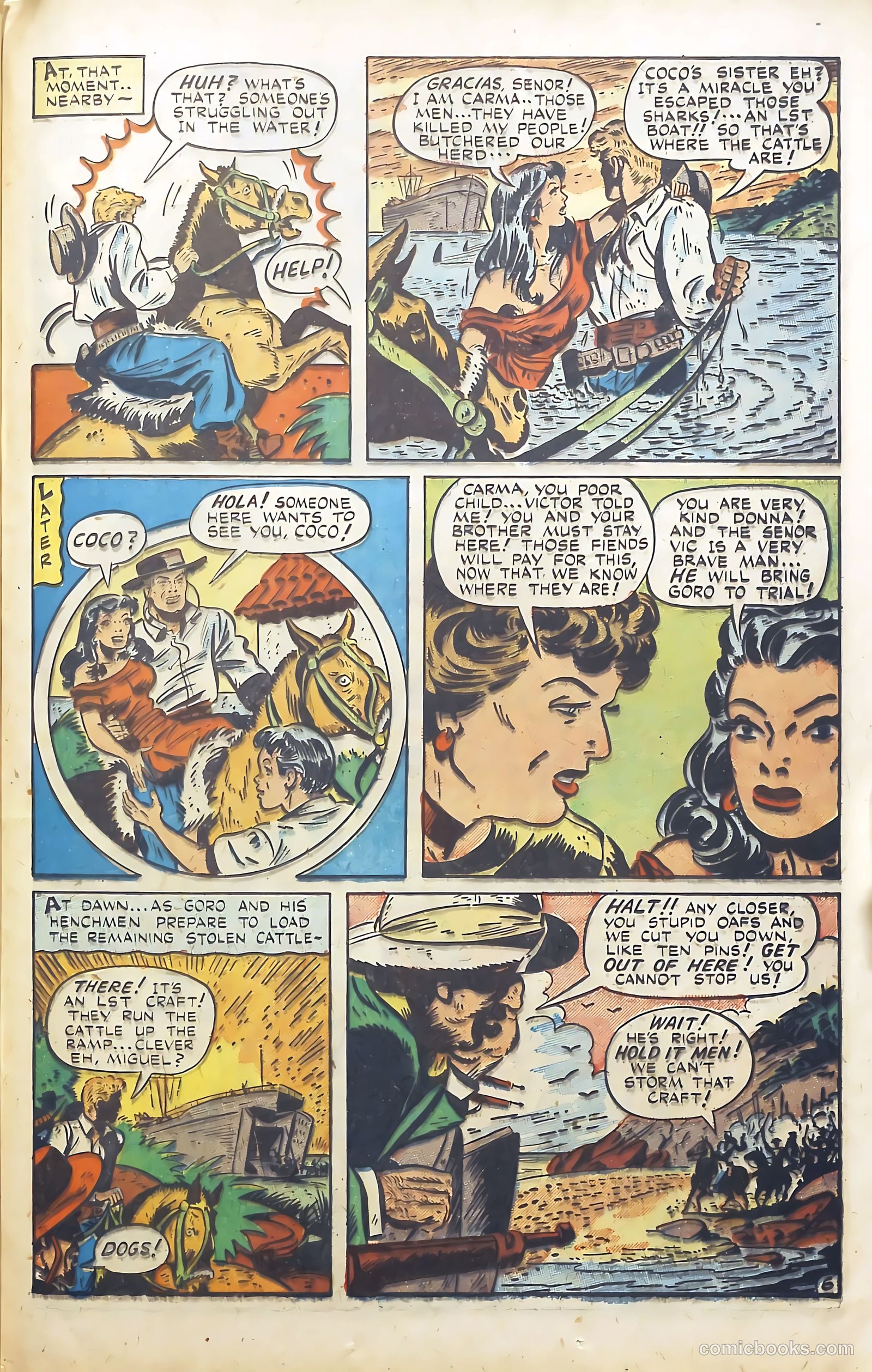 Sky Sheriff #1 (1948) — page 35 of 52