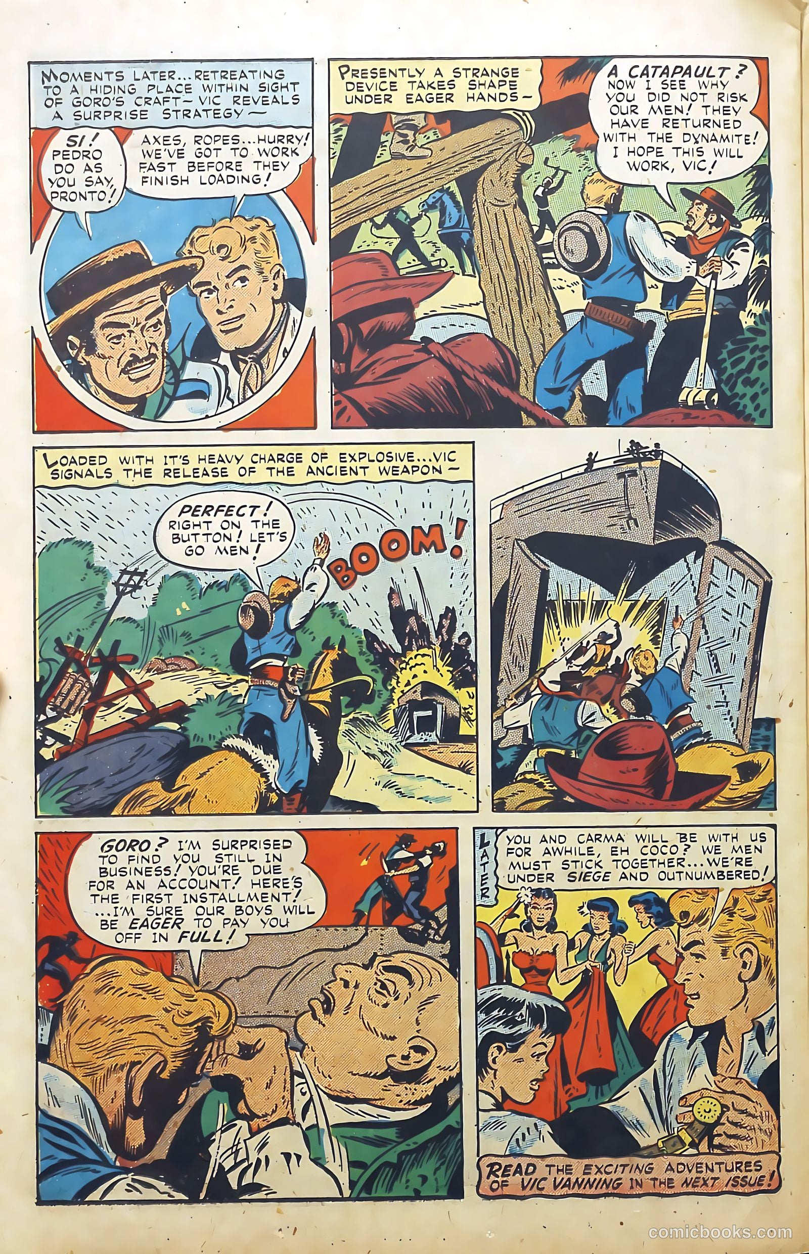 Sky Sheriff #1 (1948) — page 36 of 52