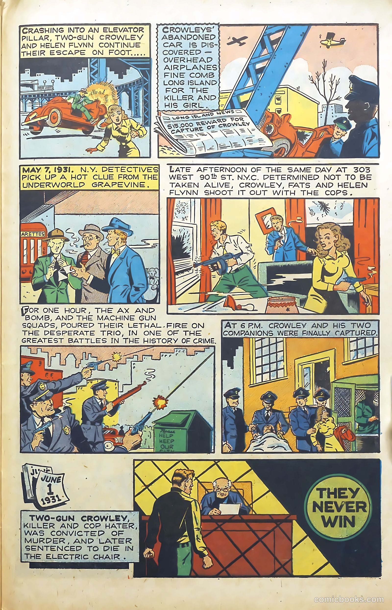 Sky Sheriff #1 (1948) — page 39 of 52