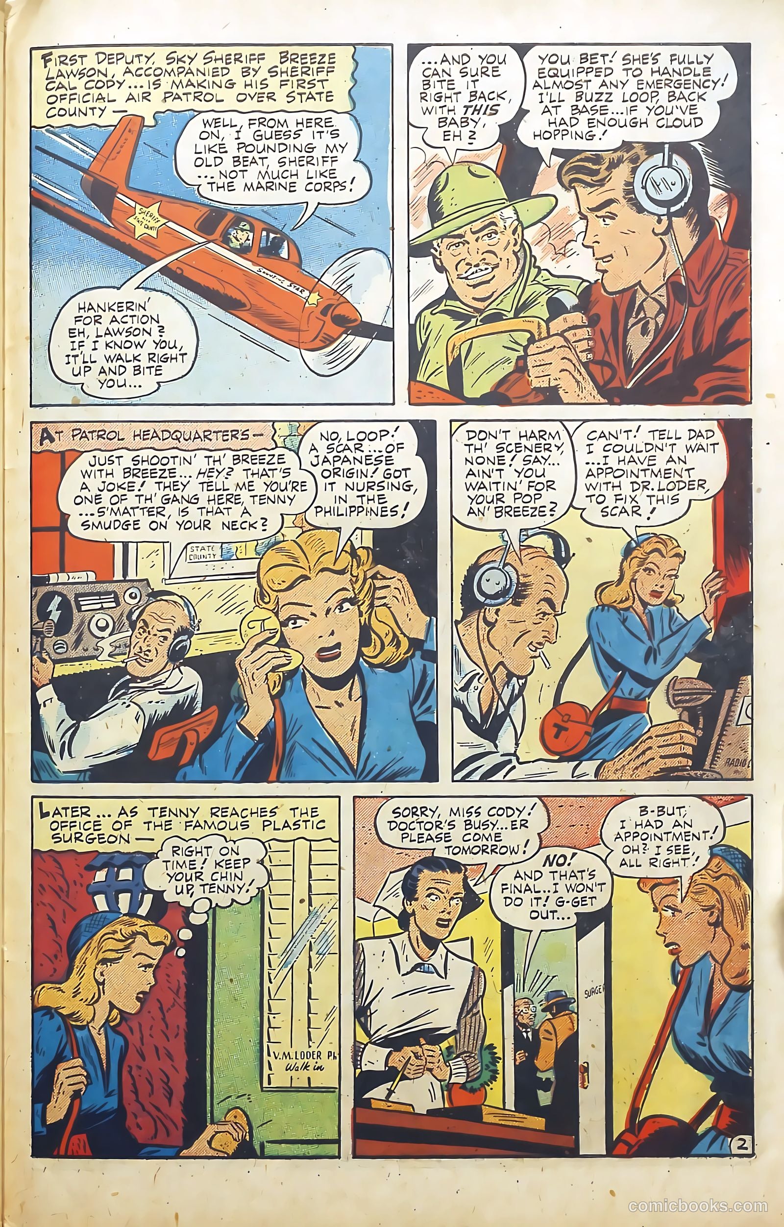 Sky Sheriff #1 (1948) — page 41 of 52