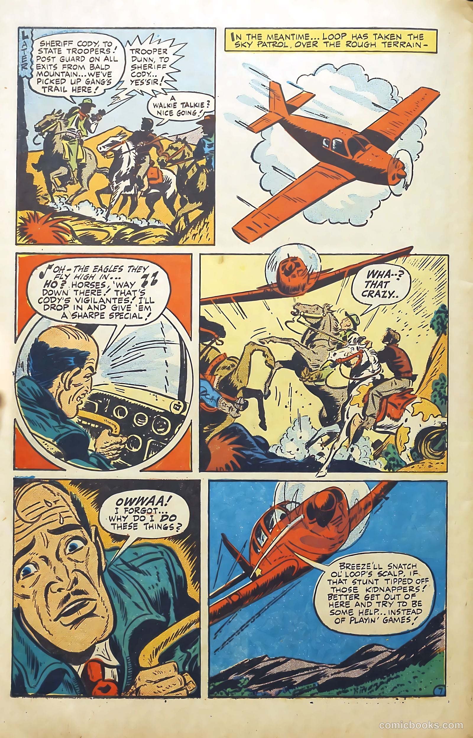 Sky Sheriff #1 (1948) — page 46 of 52
