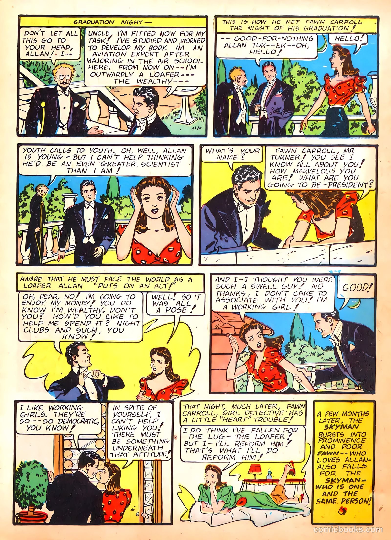Skyman #1 (1941) — page 5 of 68