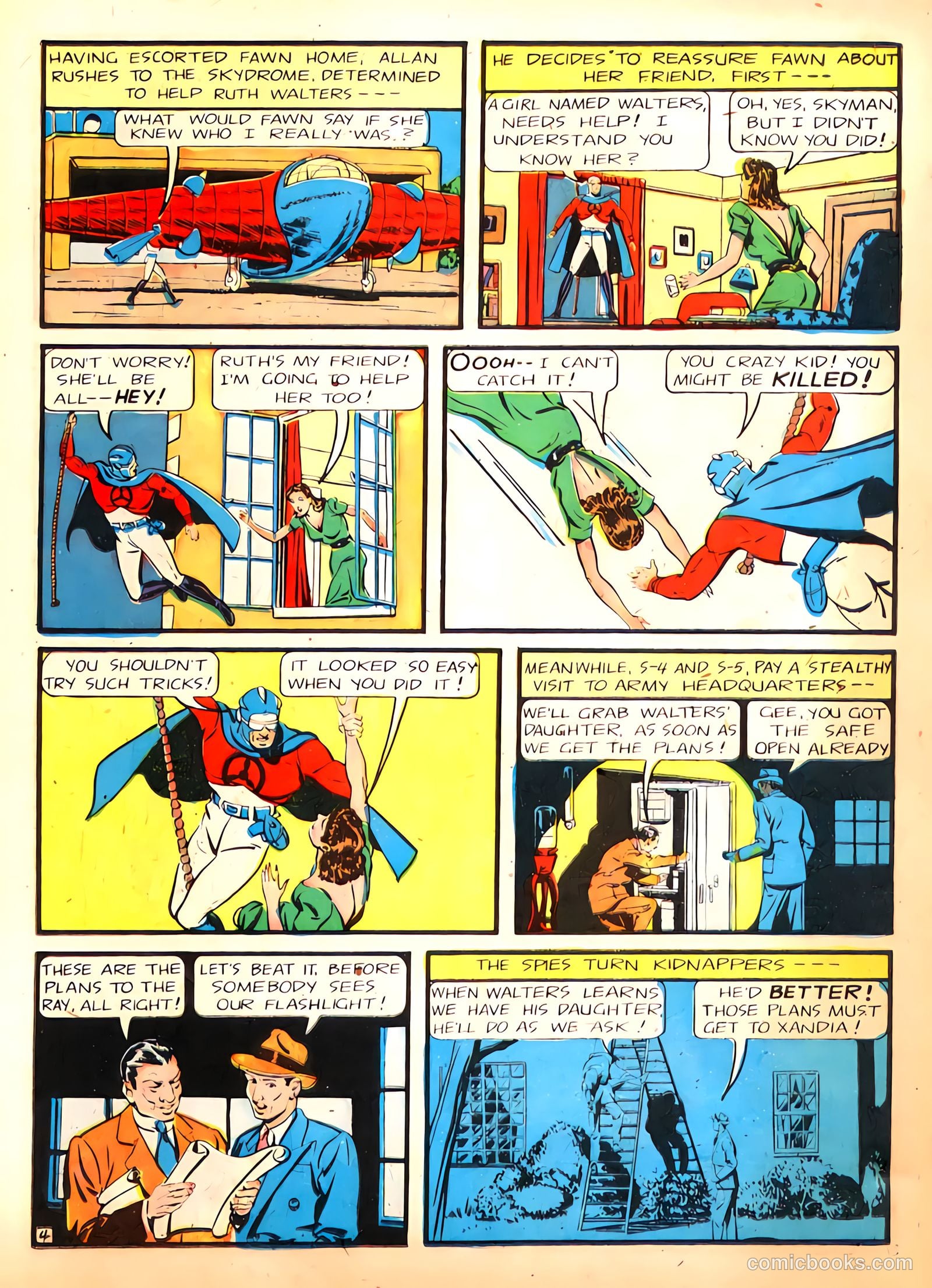 Skyman #1 (1941) — page 9 of 68