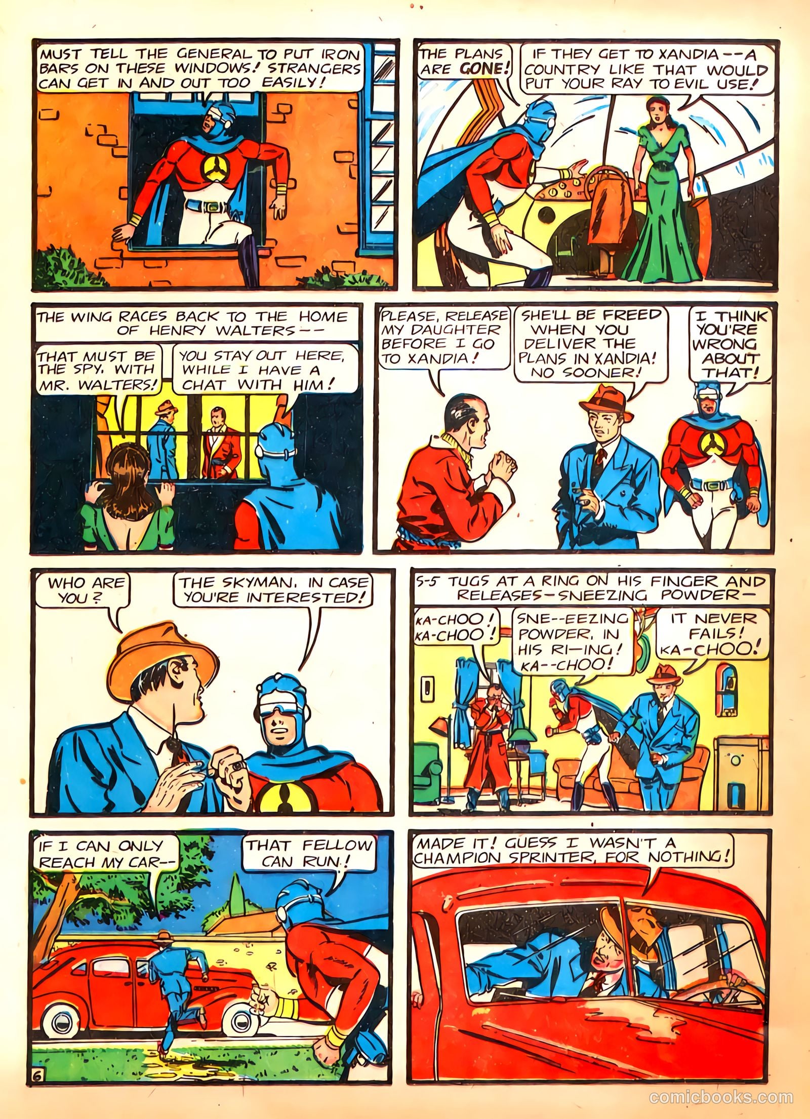 Skyman #1 (1941) — page 11 of 68