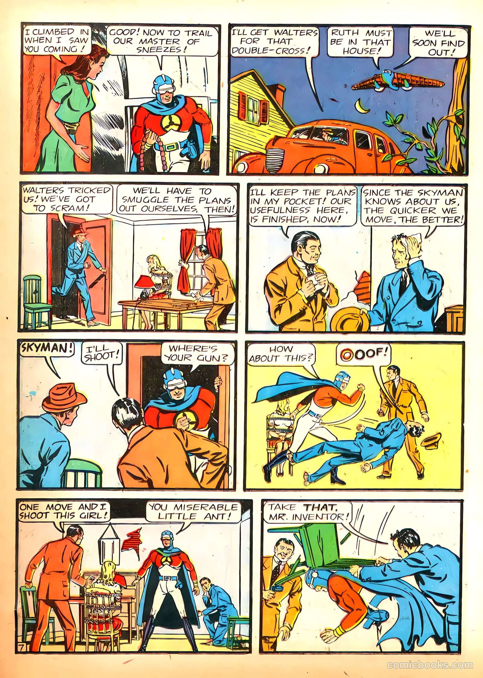 Skyman #1 (1941) — page 12 of 68