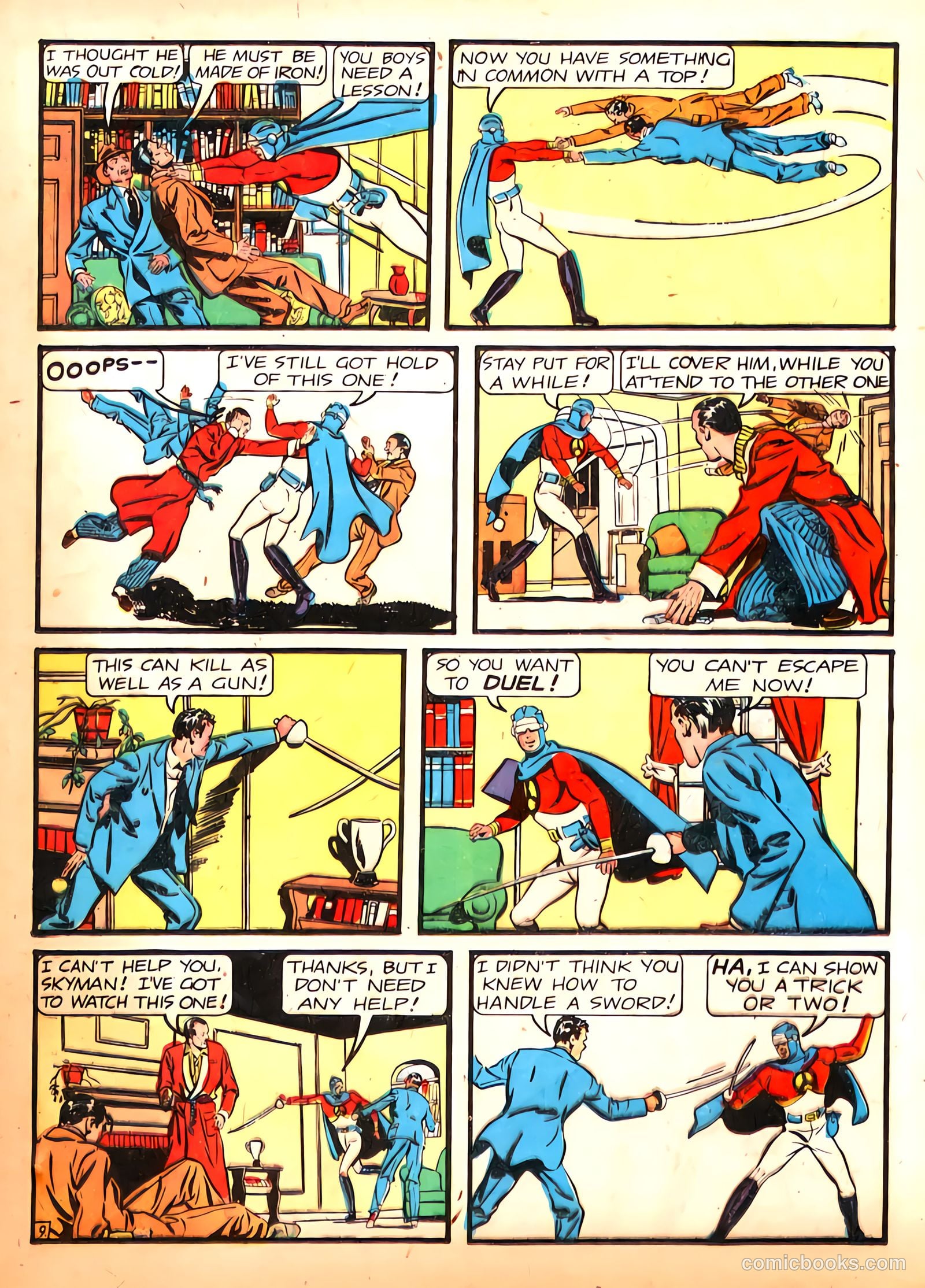 Skyman #1 (1941) — page 14 of 68