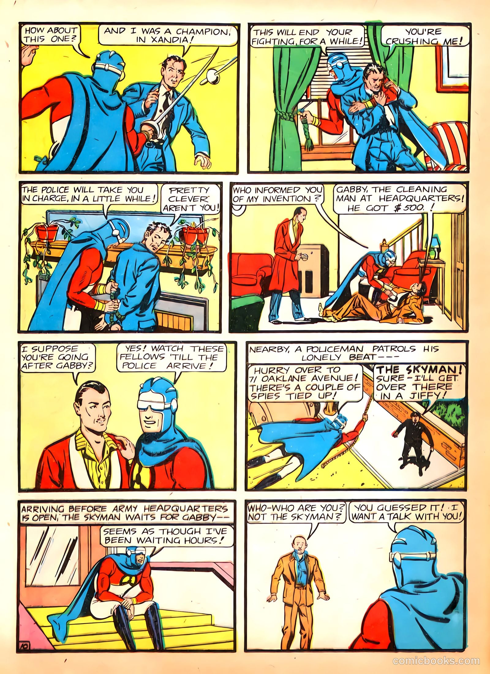 Skyman #1 (1941) — page 15 of 68