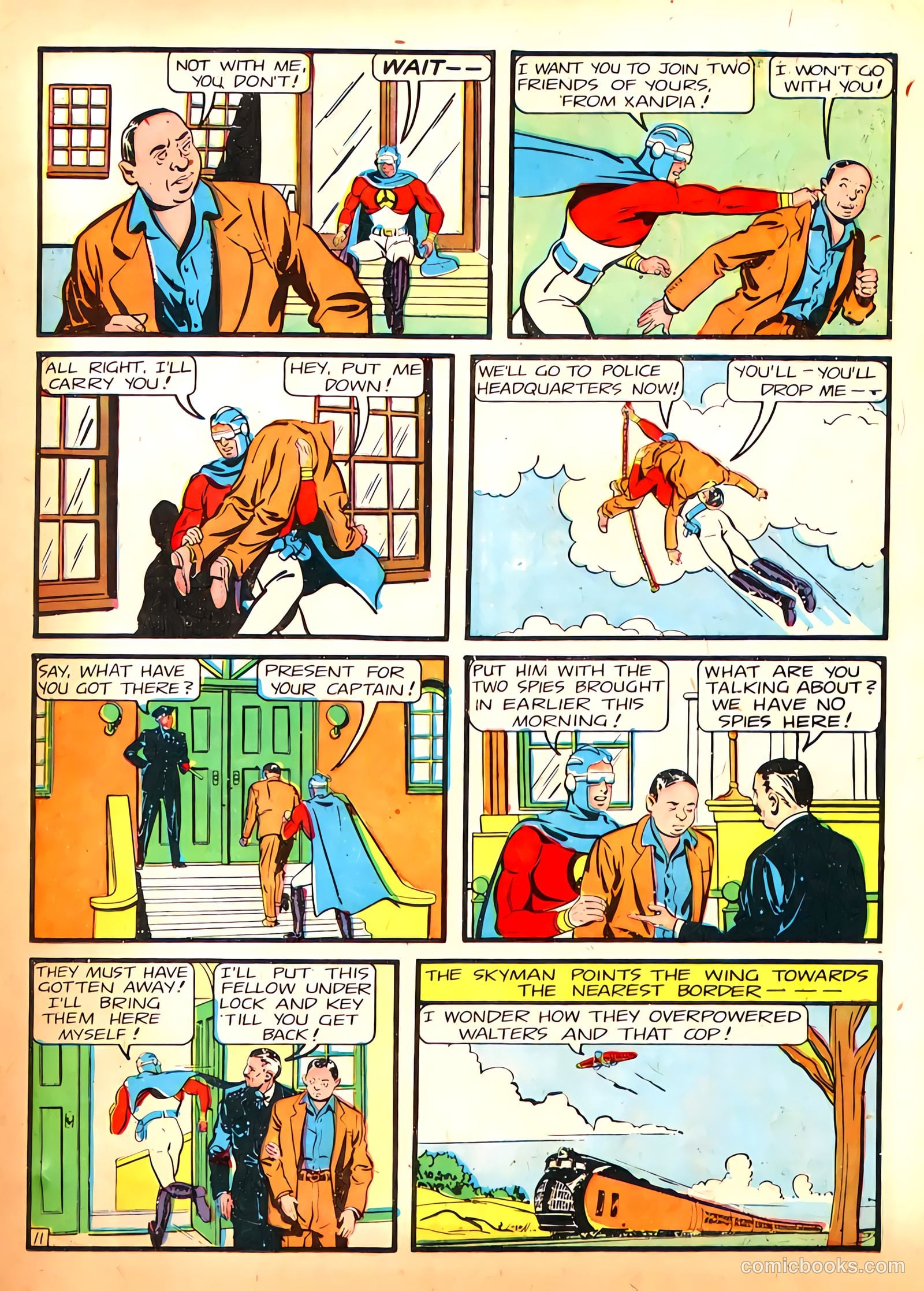 Skyman #1 (1941) — page 16 of 68