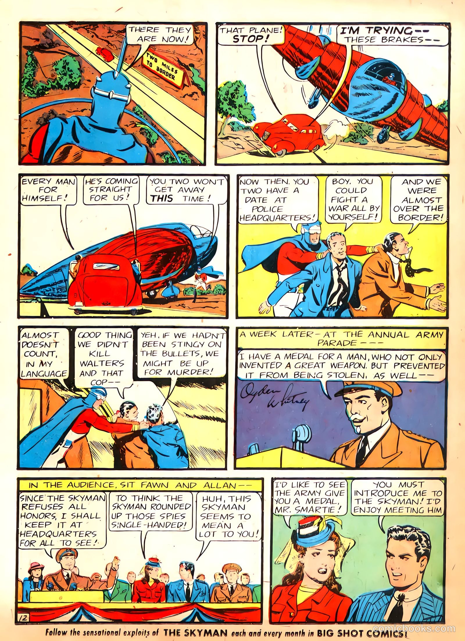 Skyman #1 (1941) — page 17 of 68