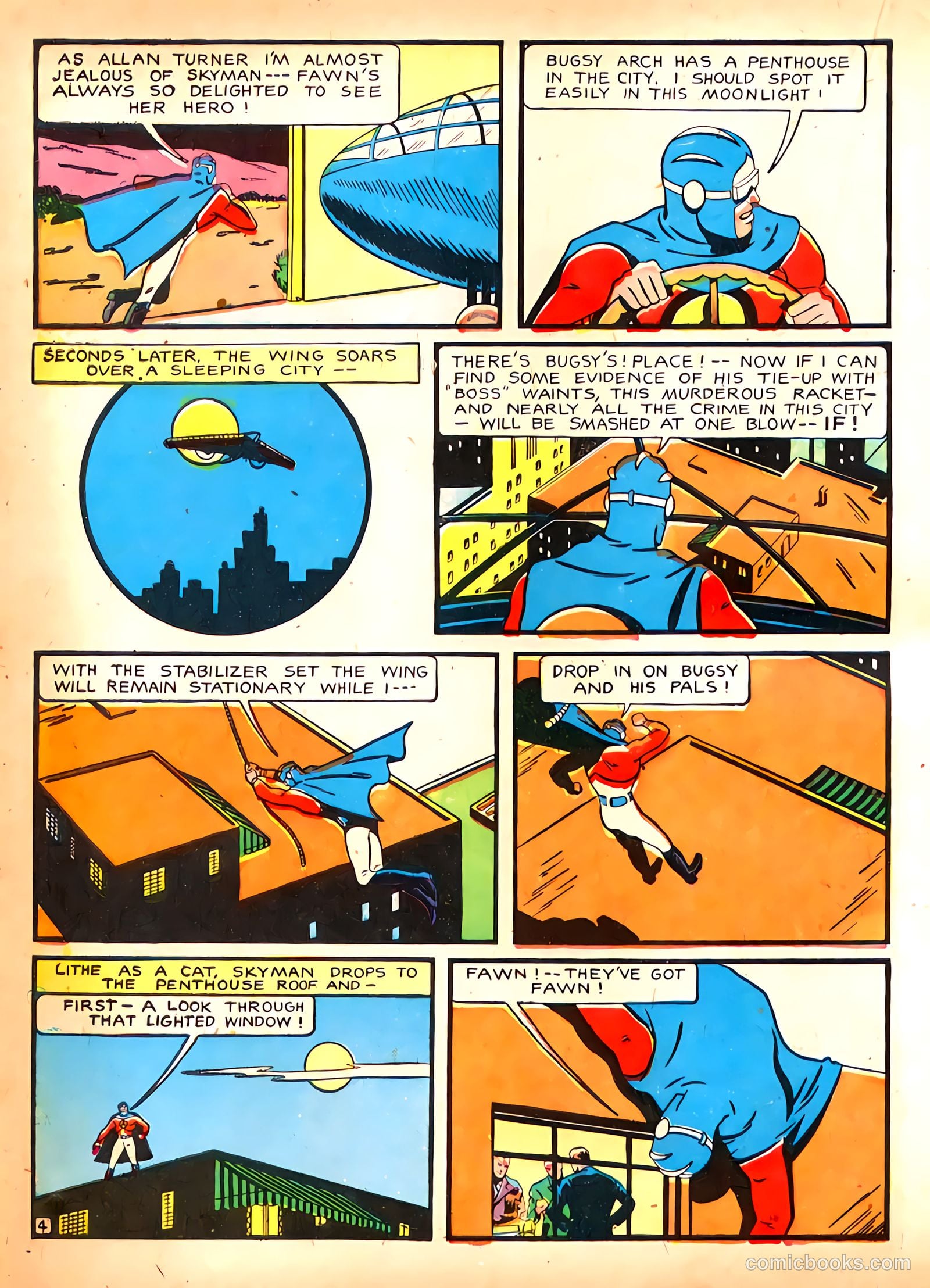 Skyman #1 (1941) — page 32 of 68