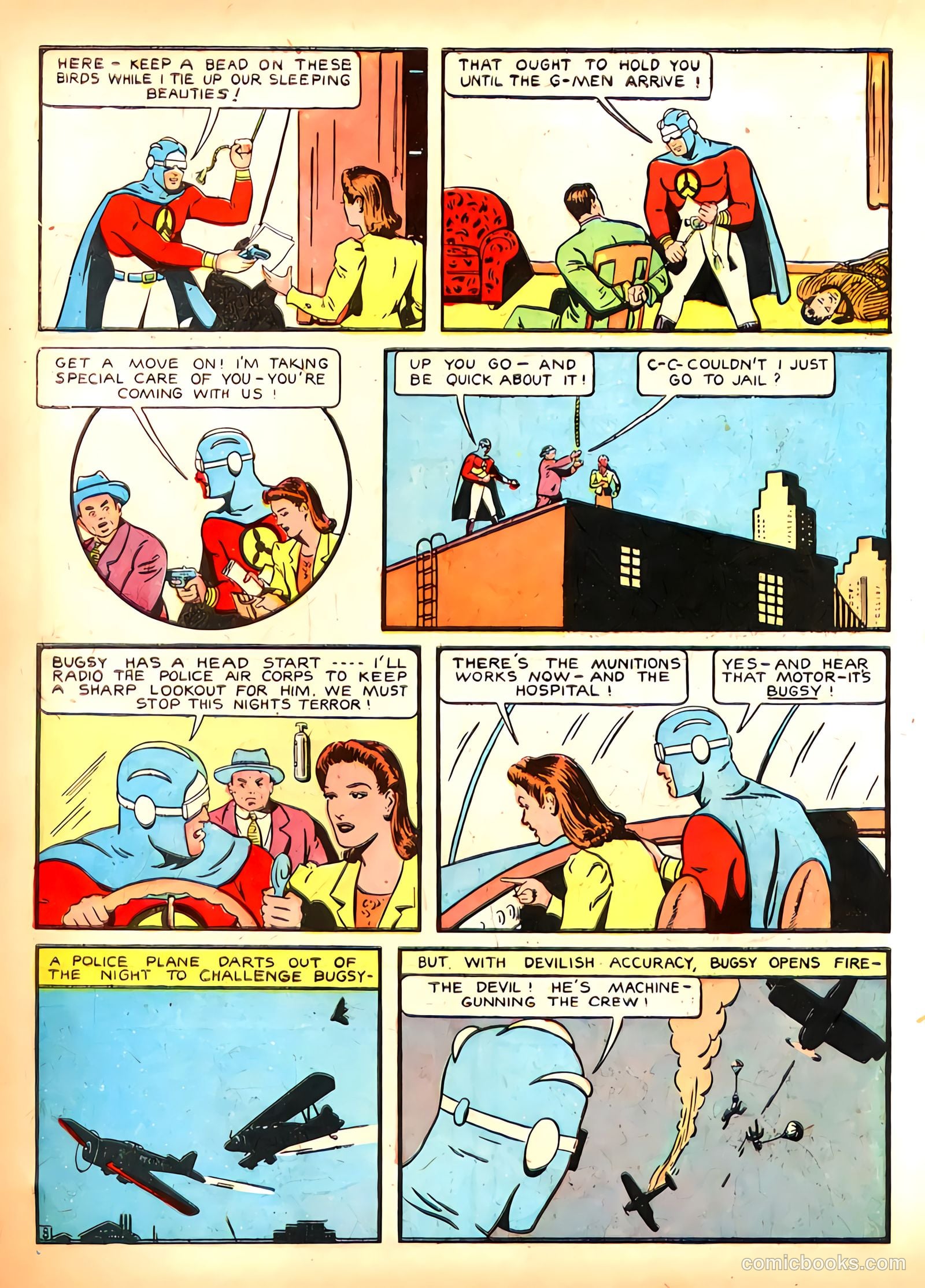 Skyman #1 (1941) — page 36 of 68