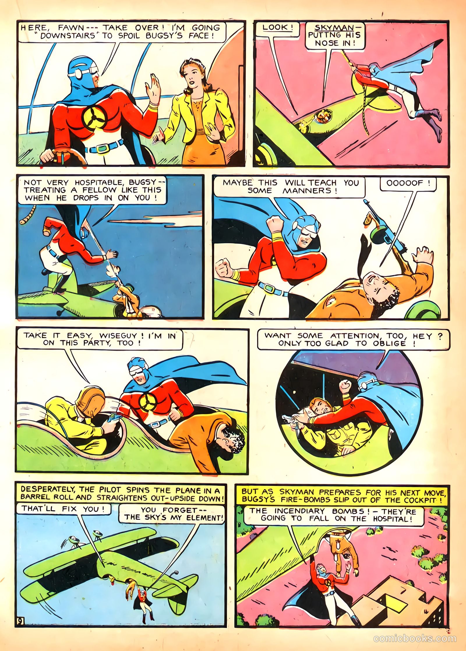 Skyman #1 (1941) — page 37 of 68