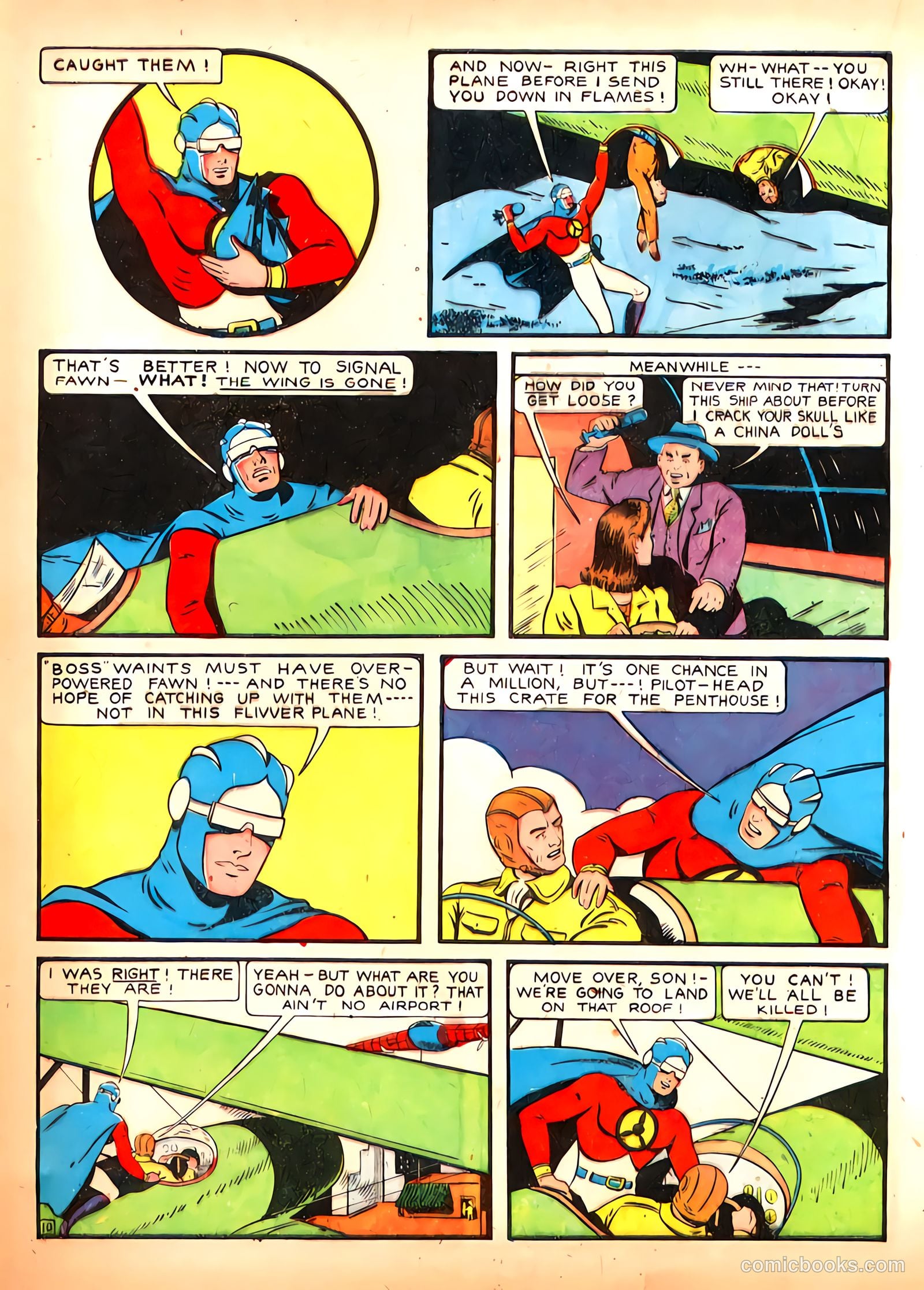 Skyman #1 (1941) — page 38 of 68