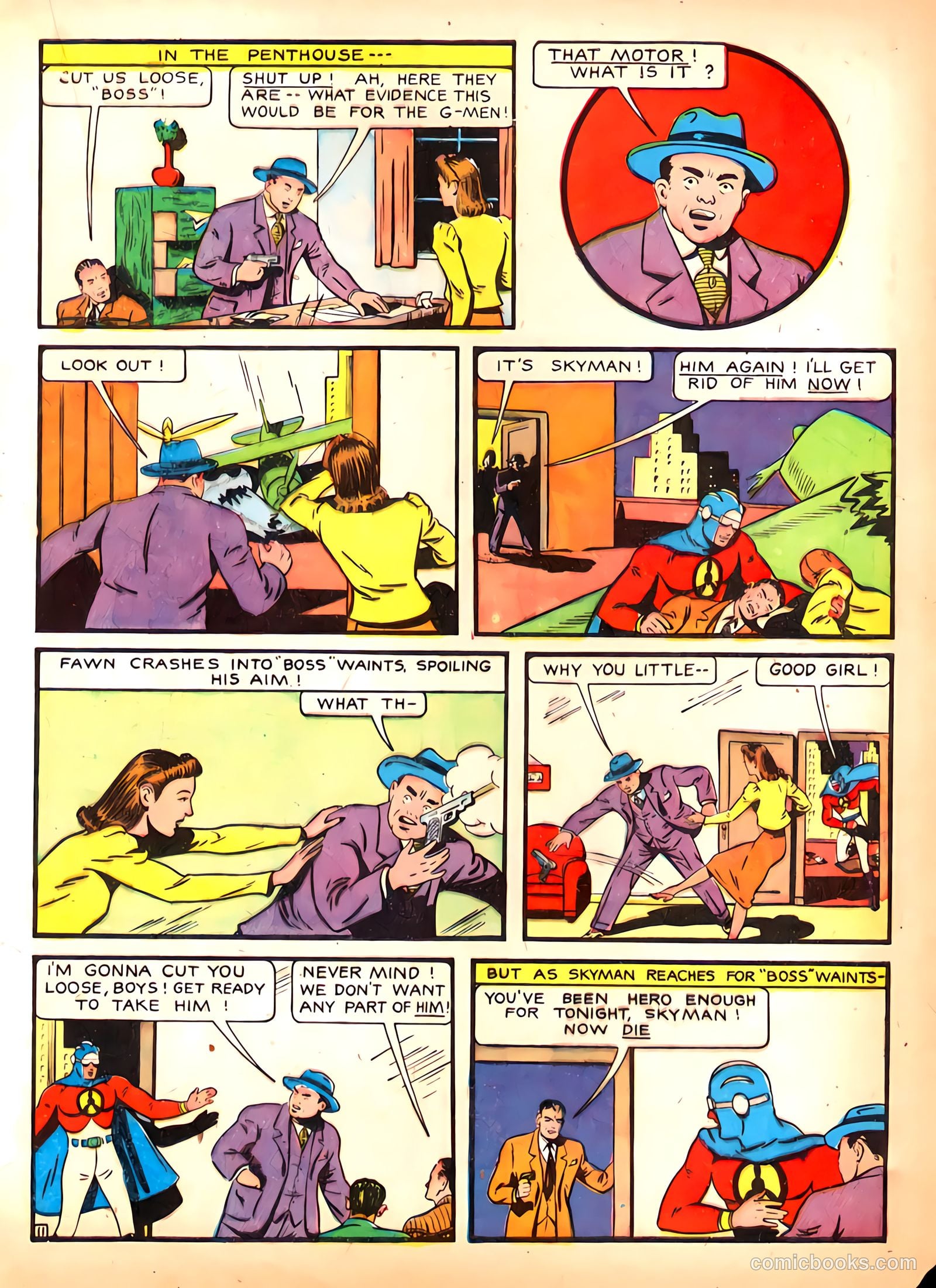 Skyman #1 (1941) — page 39 of 68