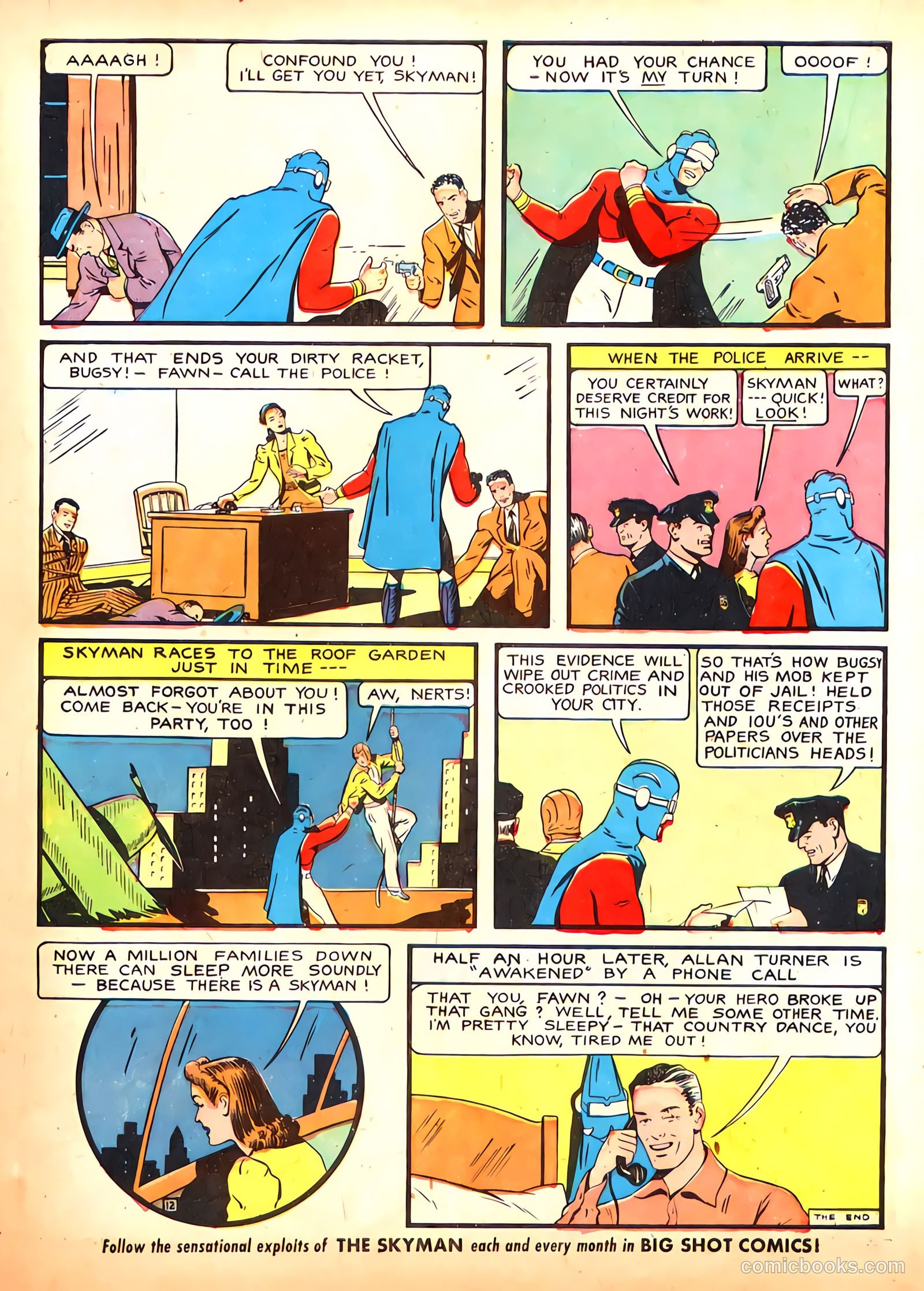 Skyman #1 (1941) — page 40 of 68