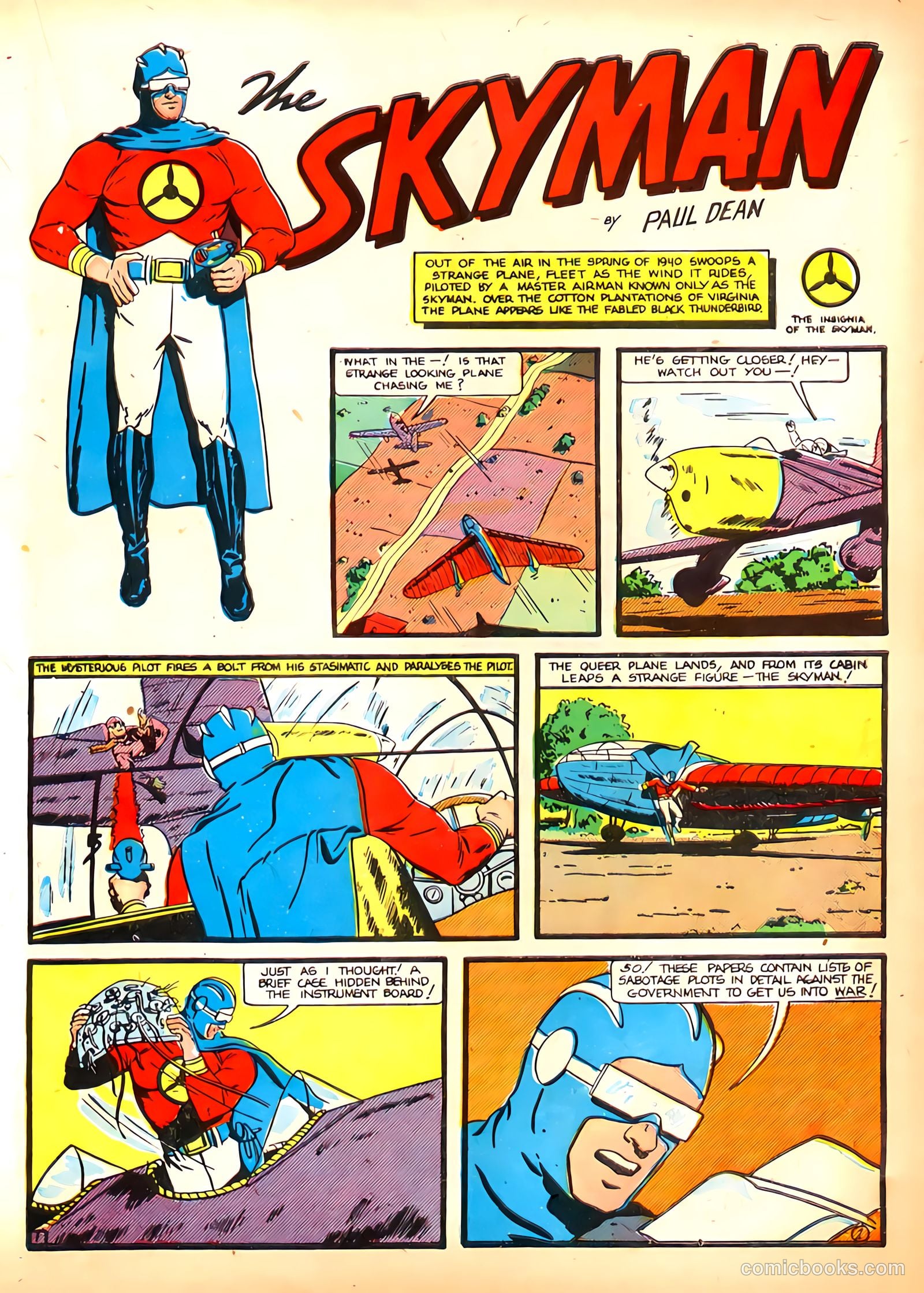 Skyman #1 (1941) — page 41 of 68
