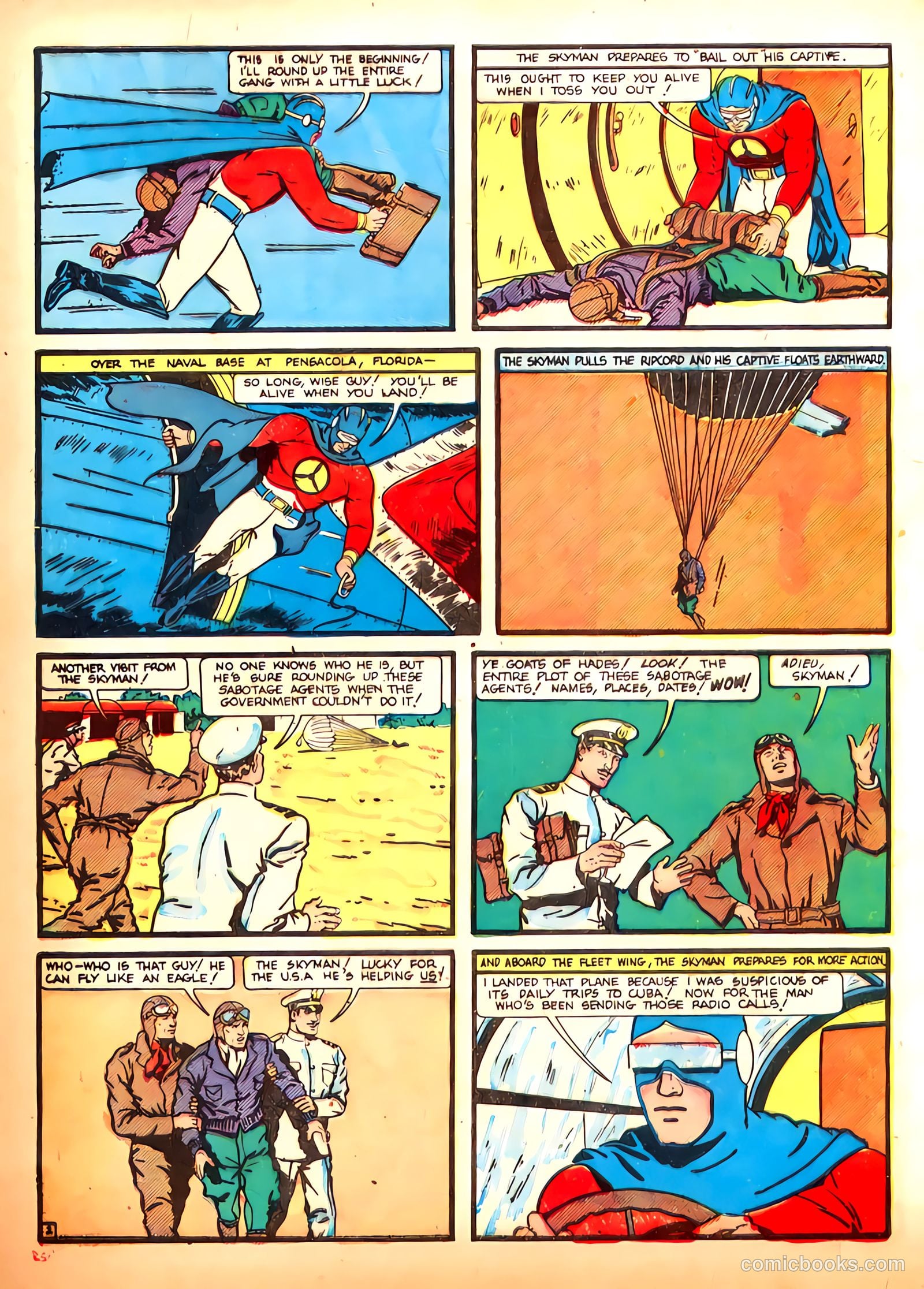 Skyman #1 (1941) — page 42 of 68