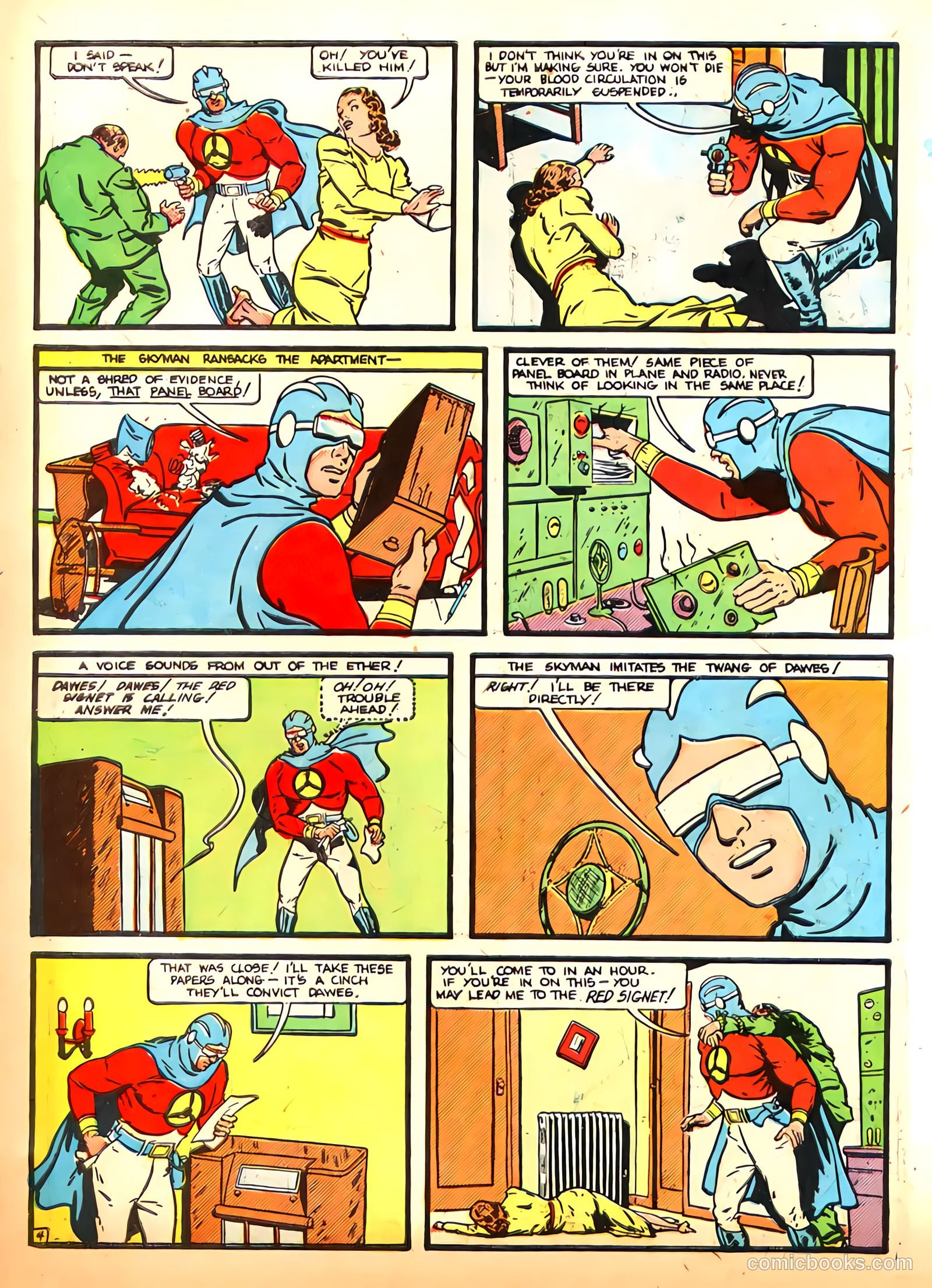 Skyman #1 (1941) — page 44 of 68