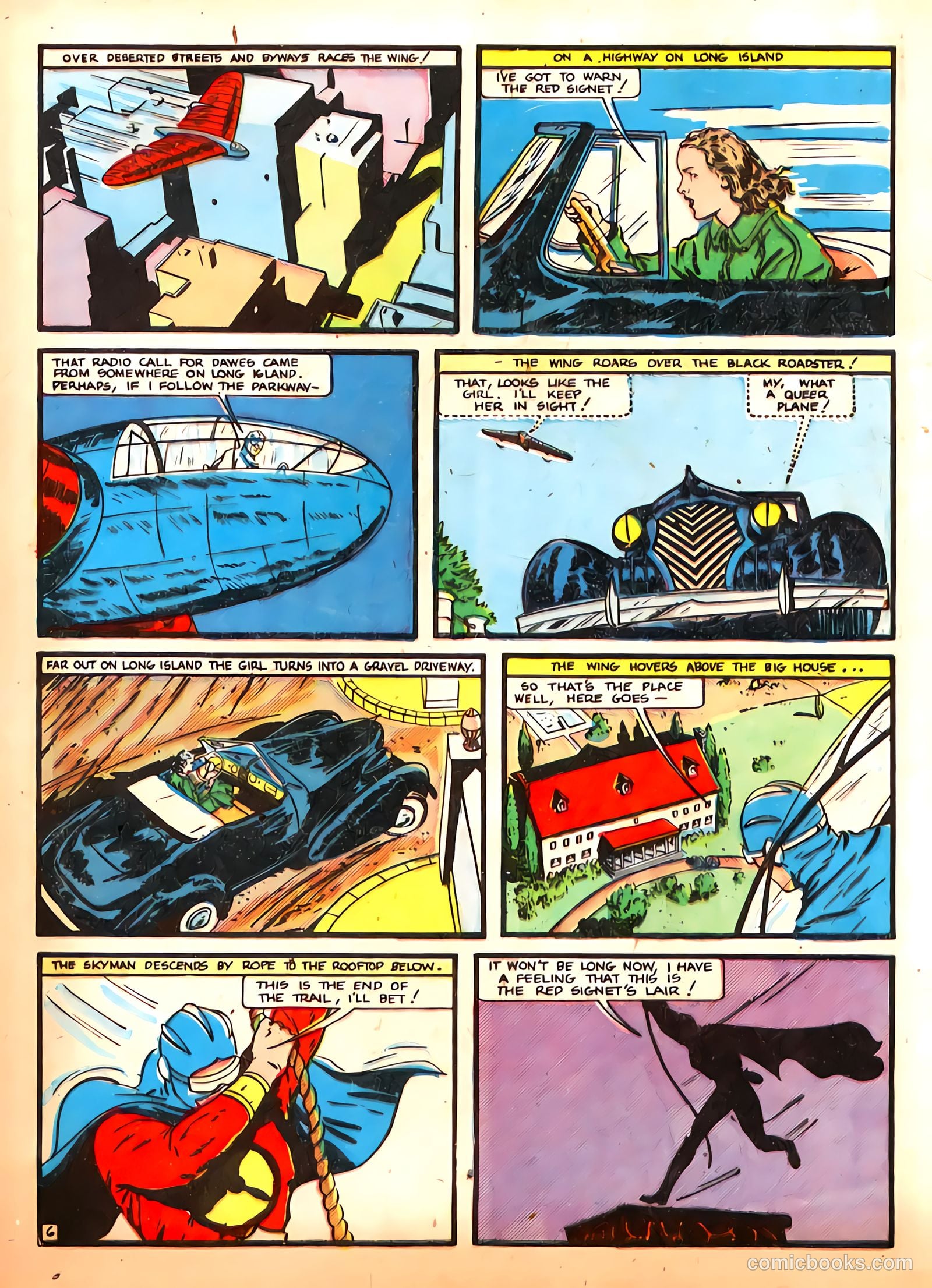 Skyman #1 (1941) — page 46 of 68