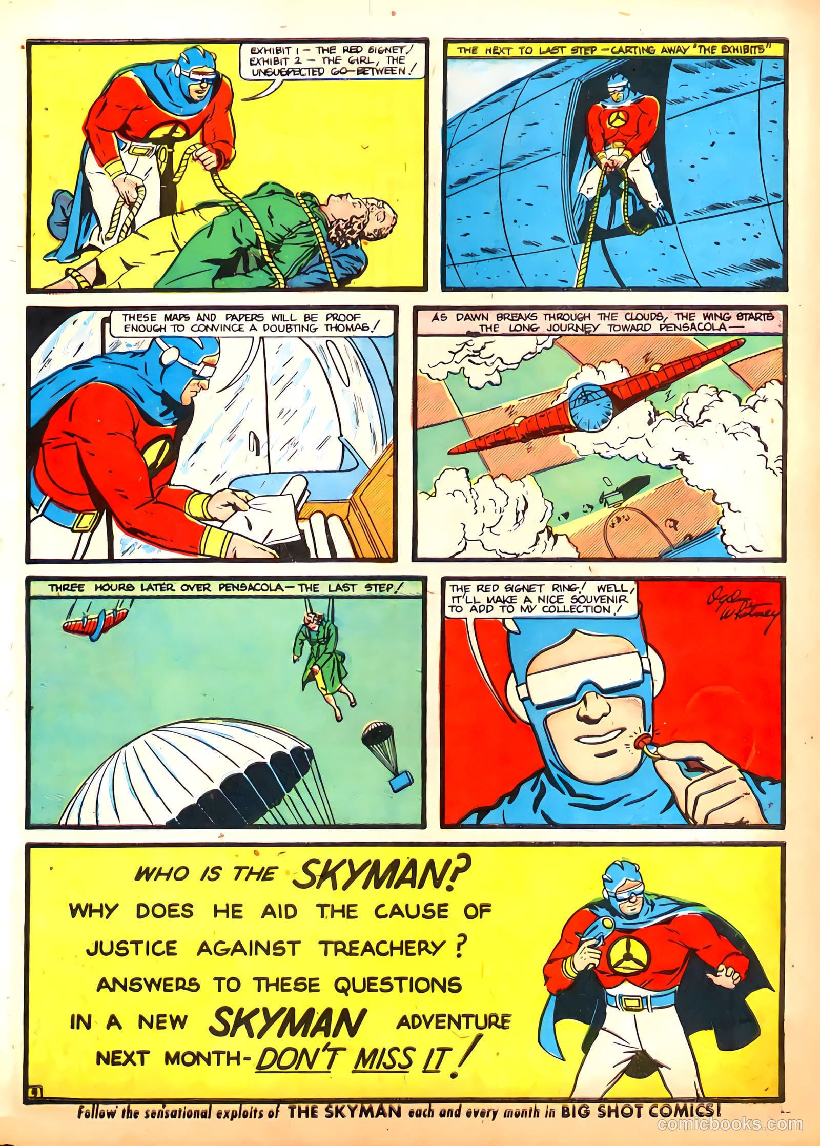 Skyman #1 (1941) — page 49 of 68