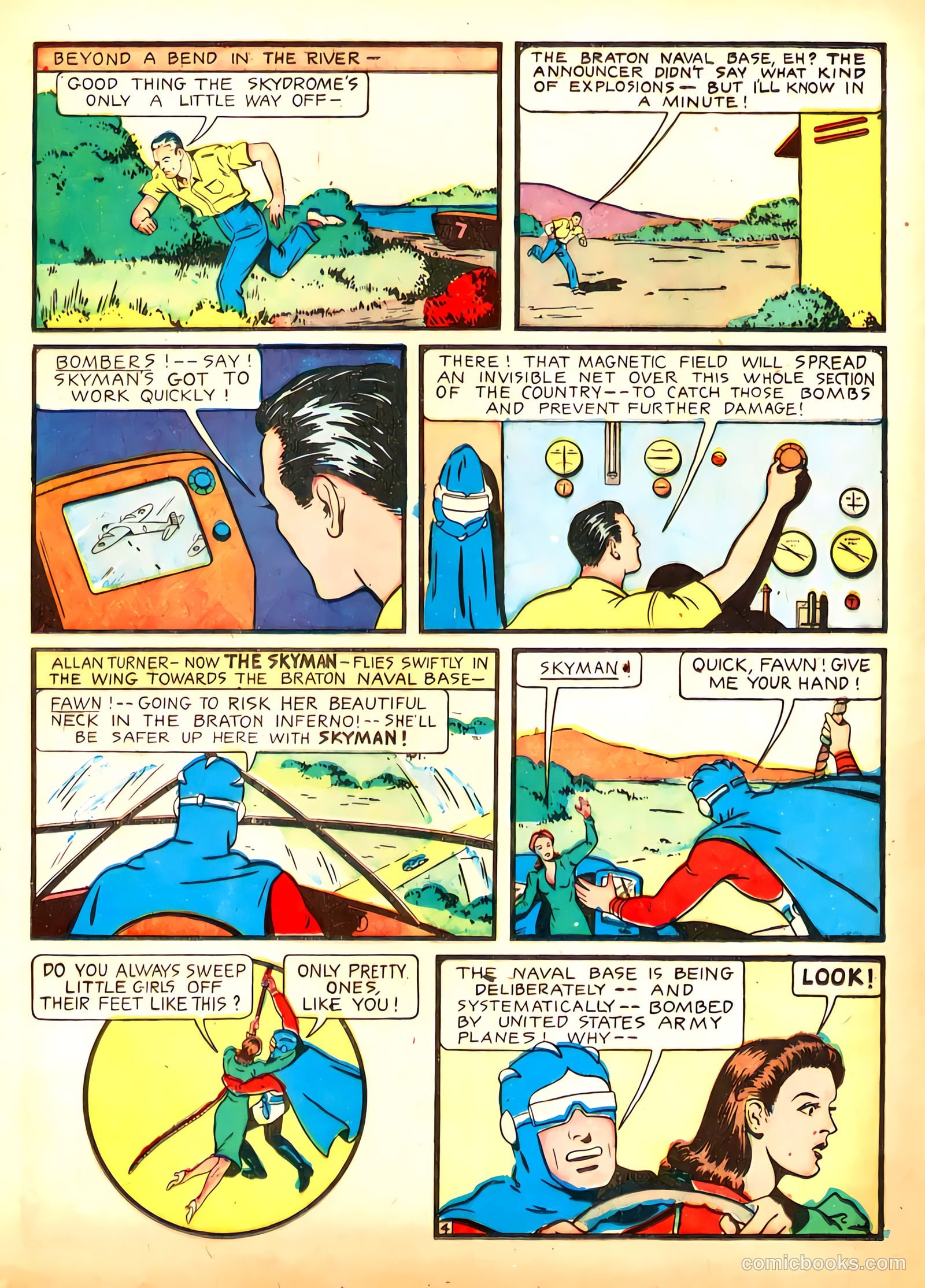 Skyman #1 (1941) — page 59 of 68