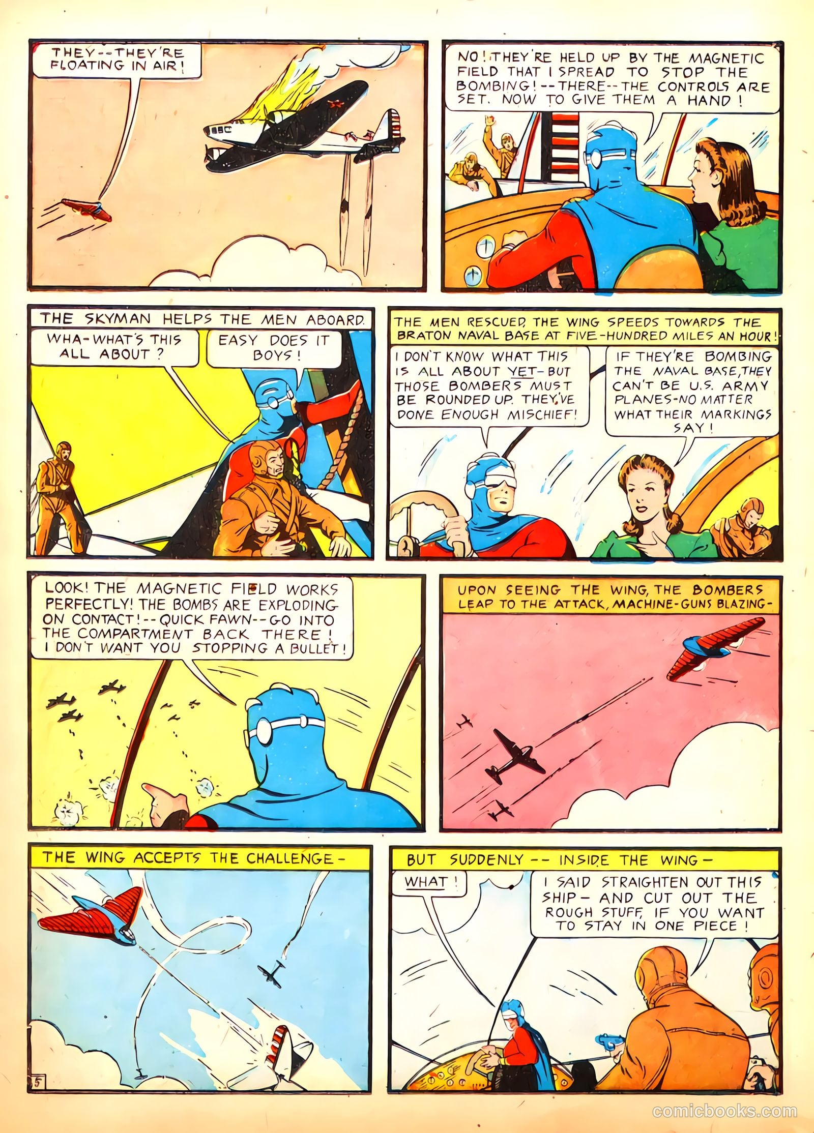Skyman #1 (1941) — page 60 of 68
