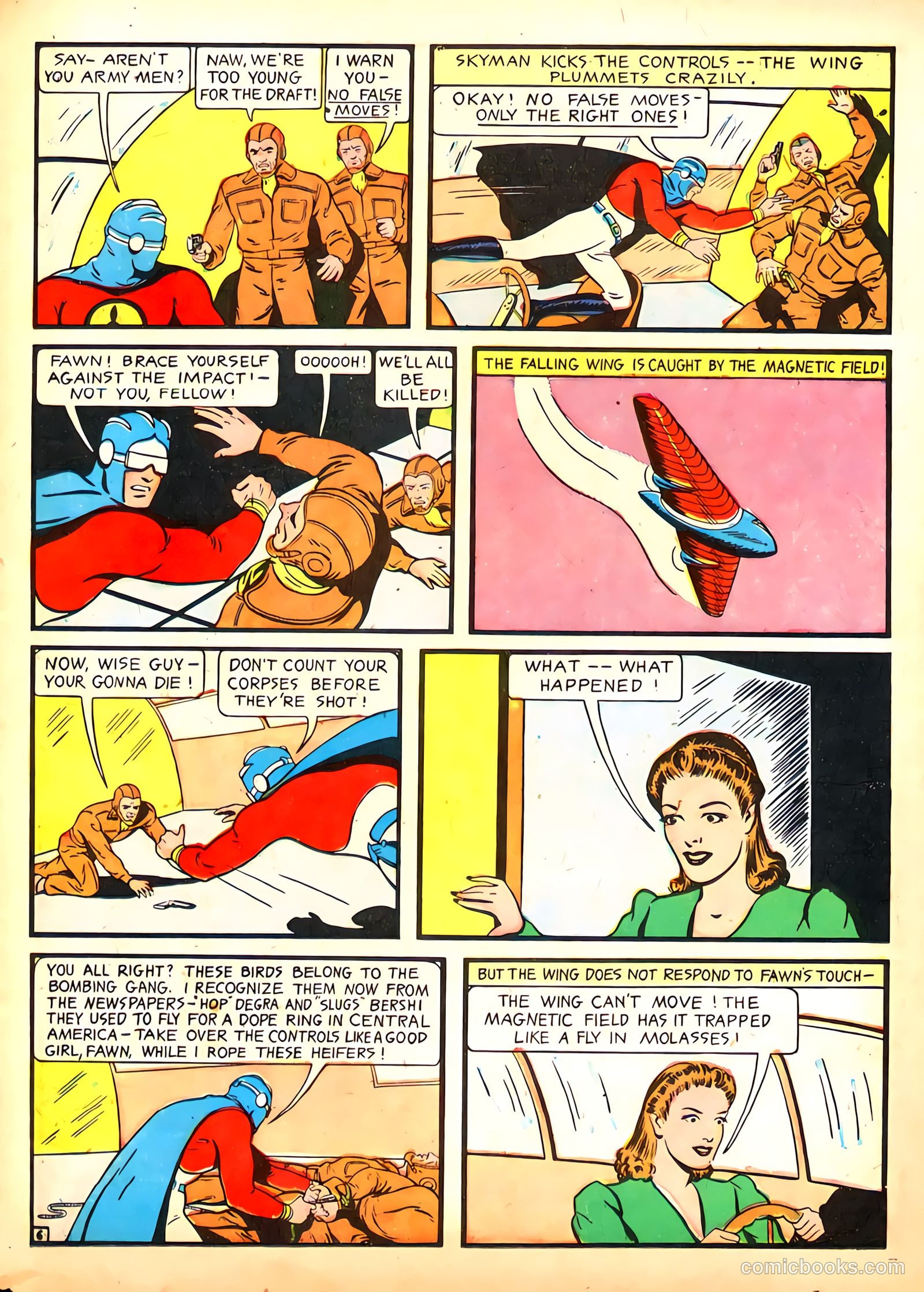 Skyman #1 (1941) — page 61 of 68