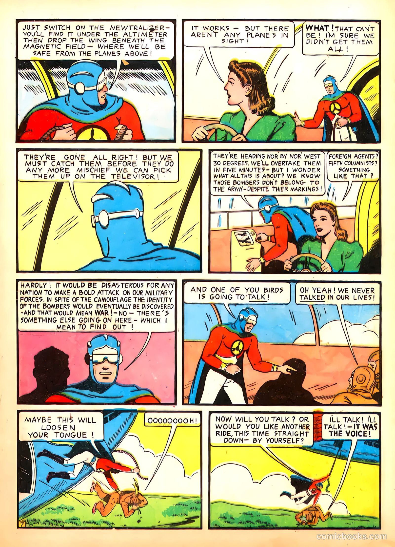 Skyman #1 (1941) — page 62 of 68