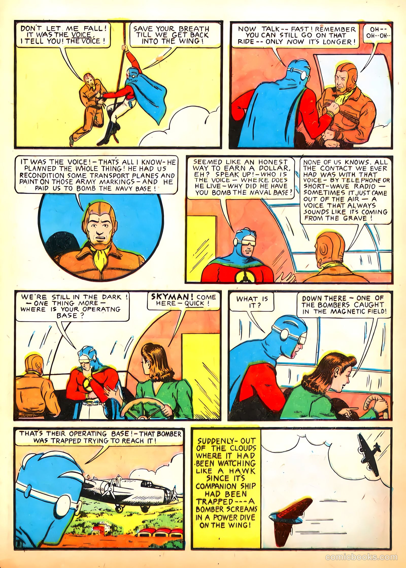 Skyman #1 (1941) — page 63 of 68