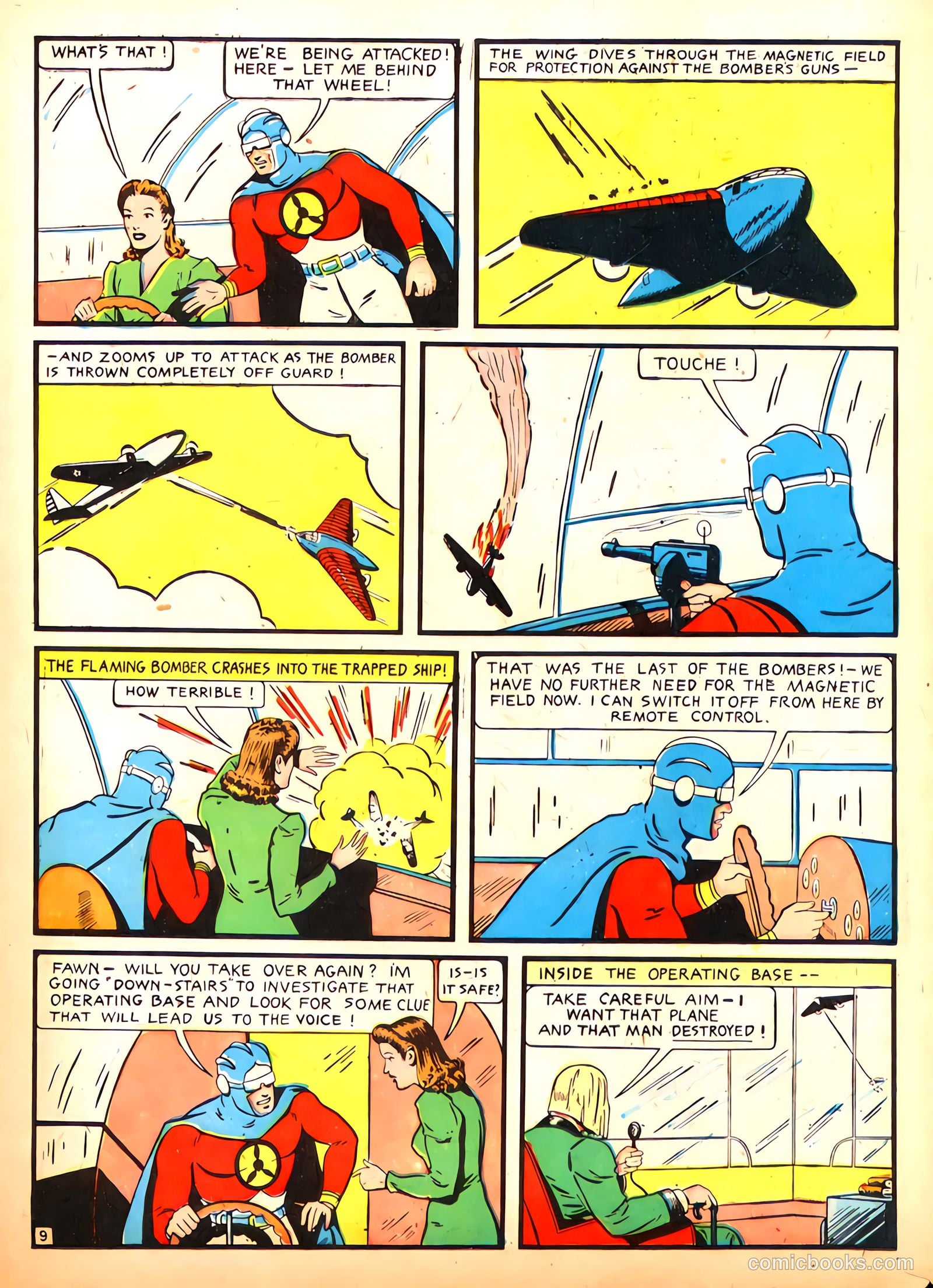 Skyman #1 (1941) — page 64 of 68
