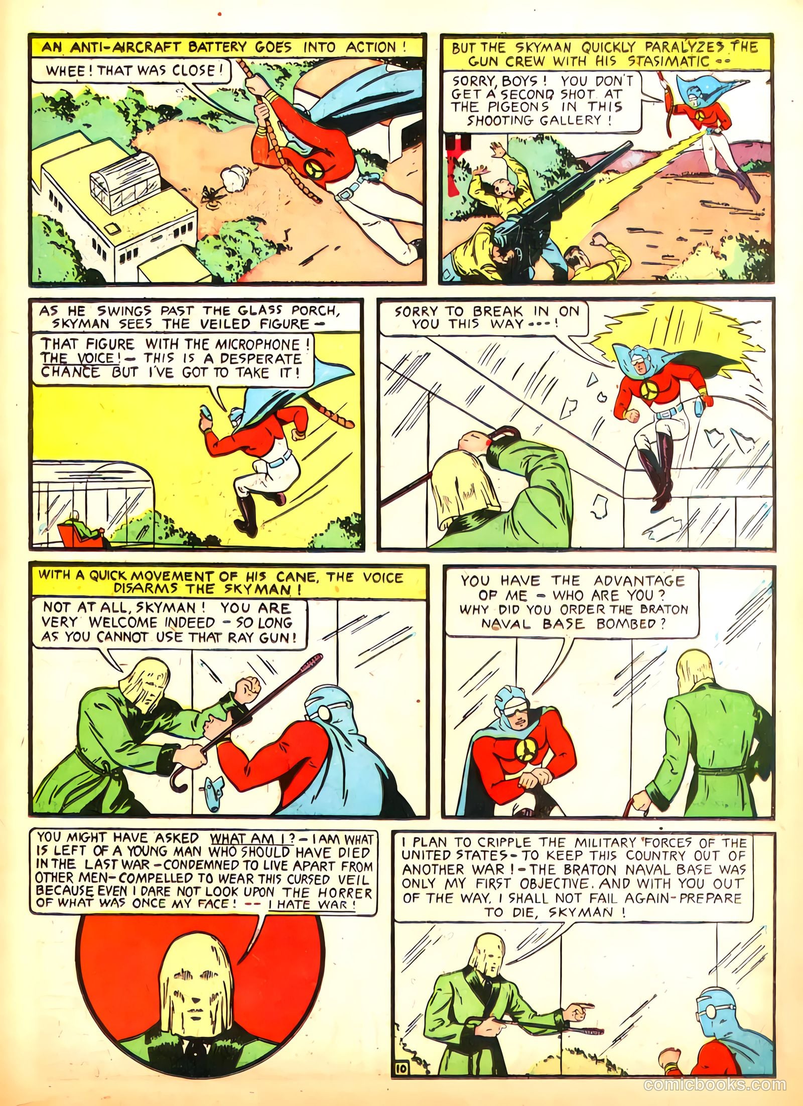 Skyman #1 (1941) — page 65 of 68