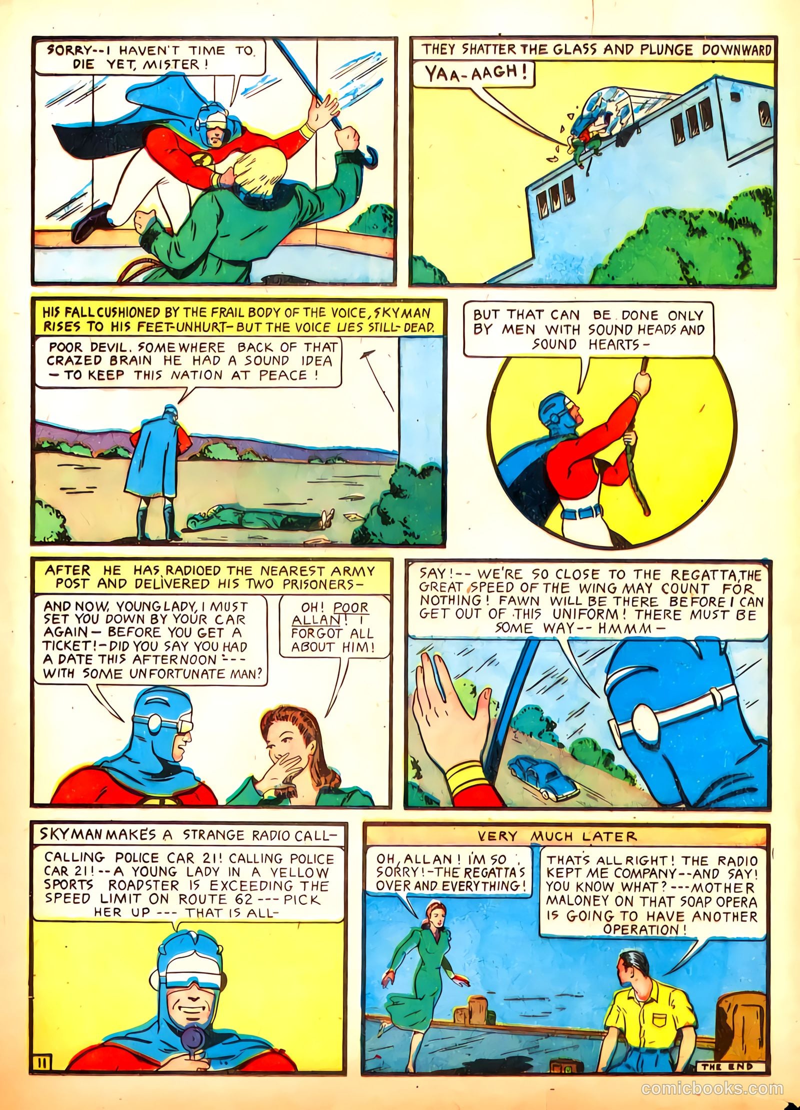 Skyman #1 (1941) — page 66 of 68