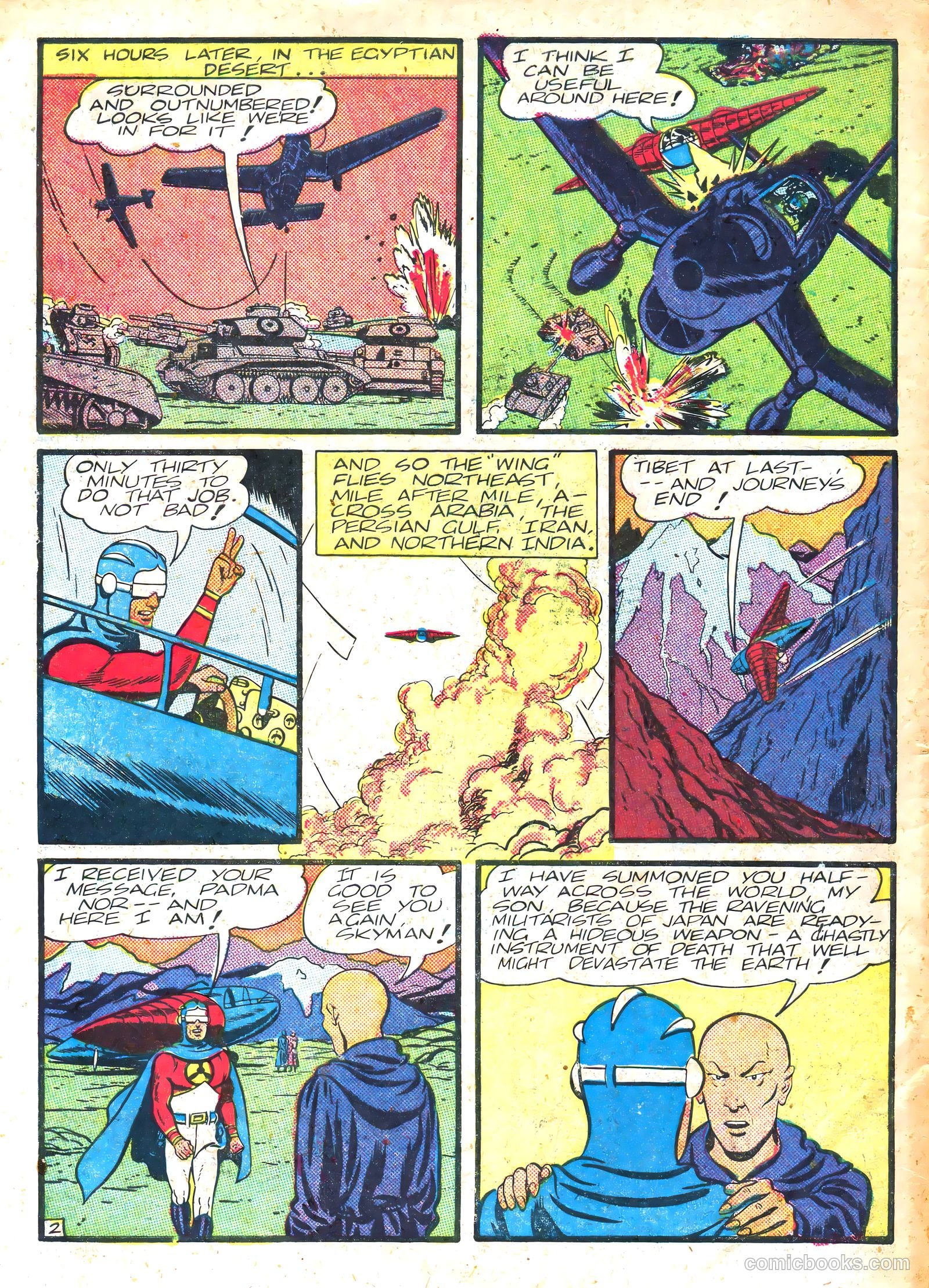 Skyman #2 (1942) — page 4 of 68