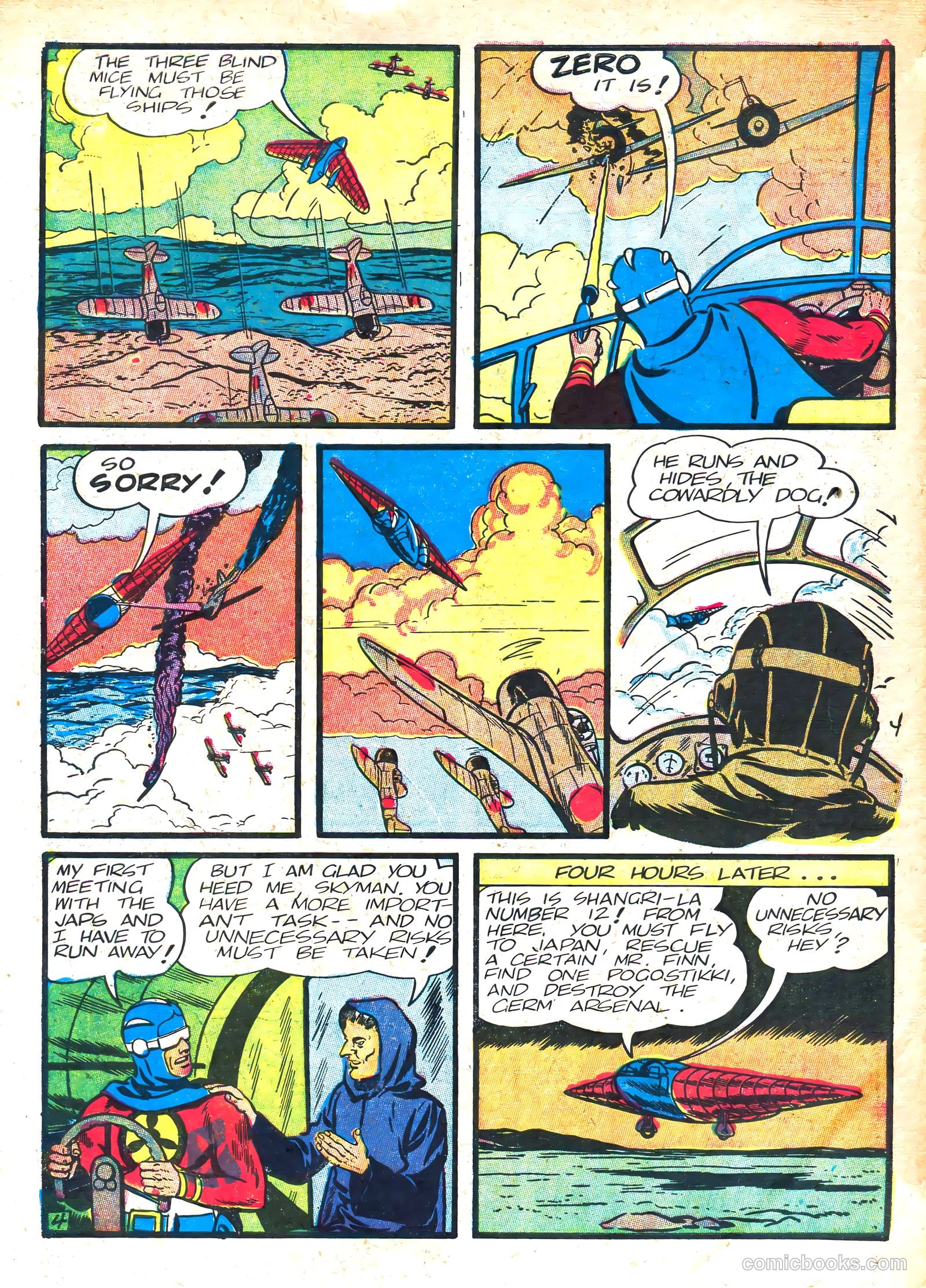 Skyman #2 (1942) — page 6 of 68