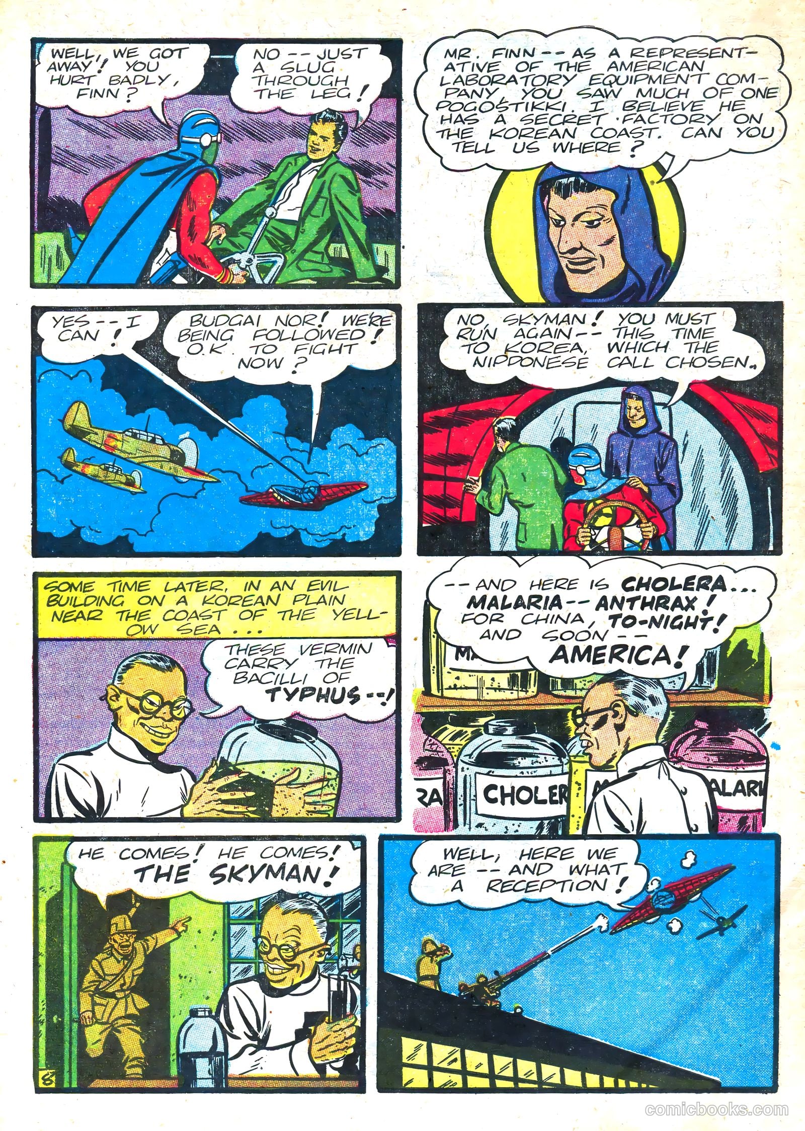 Skyman #2 (1942) — page 10 of 68