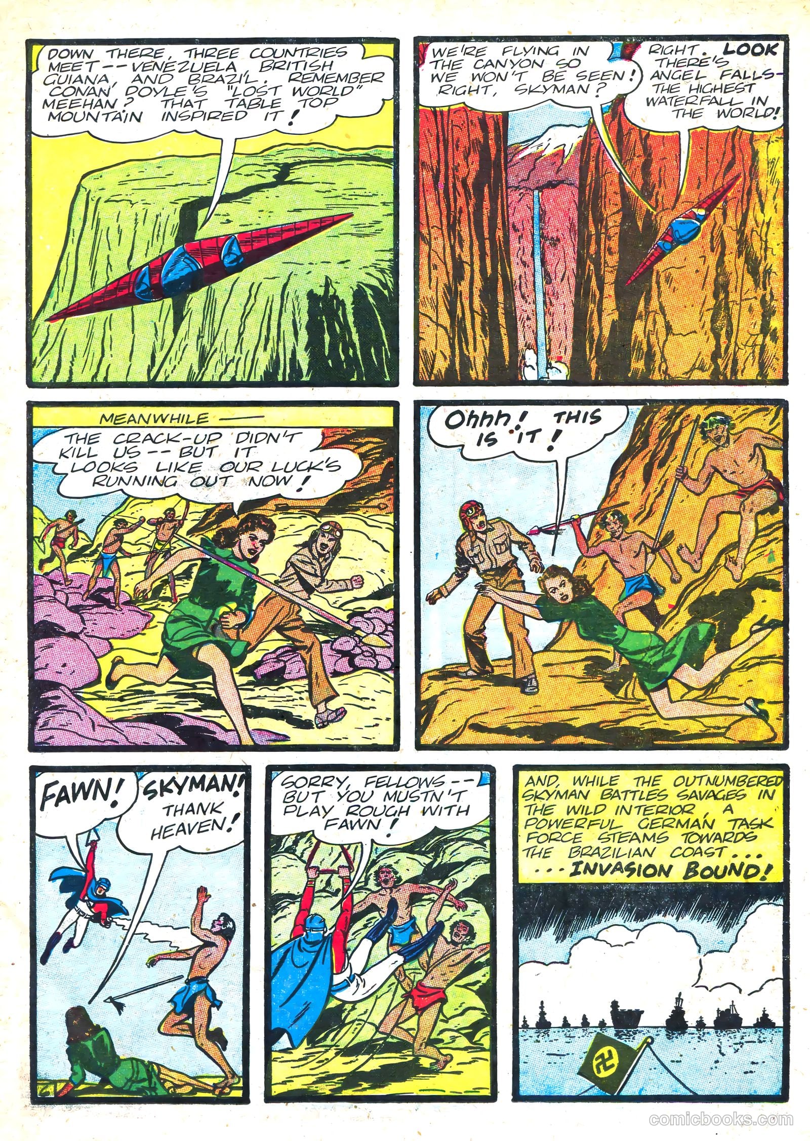 Skyman #2 (1942) — page 19 of 68