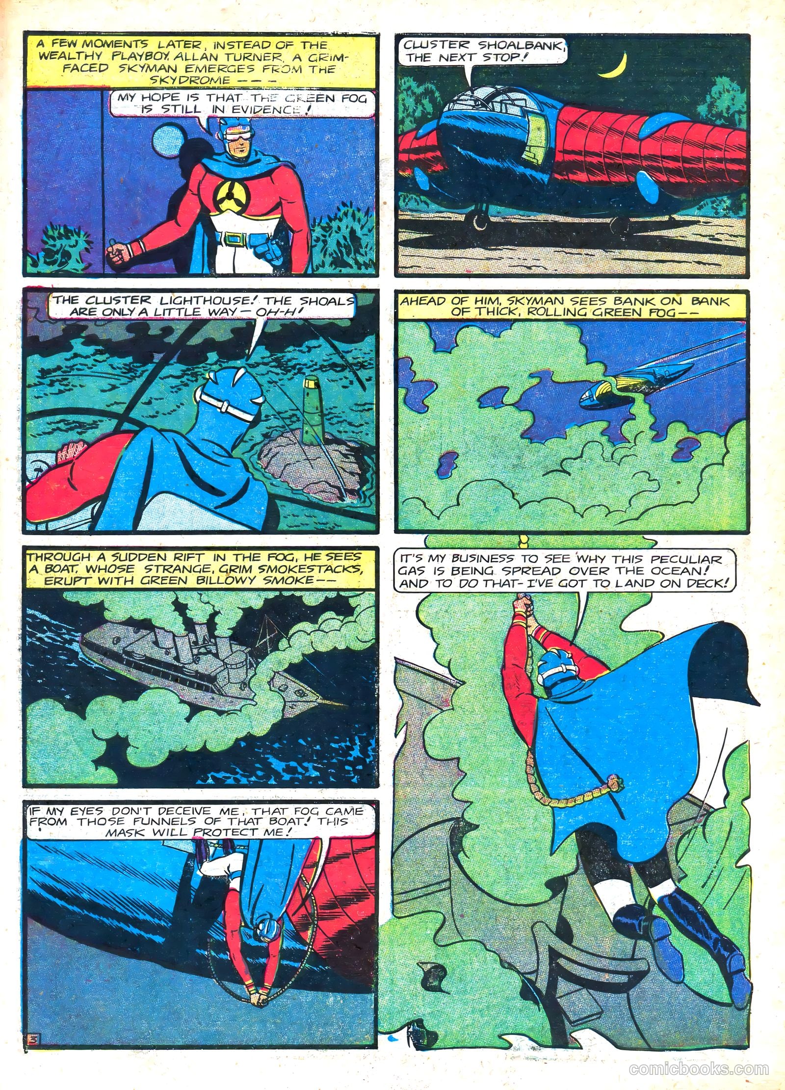 Skyman #2 (1942) — page 58 of 68