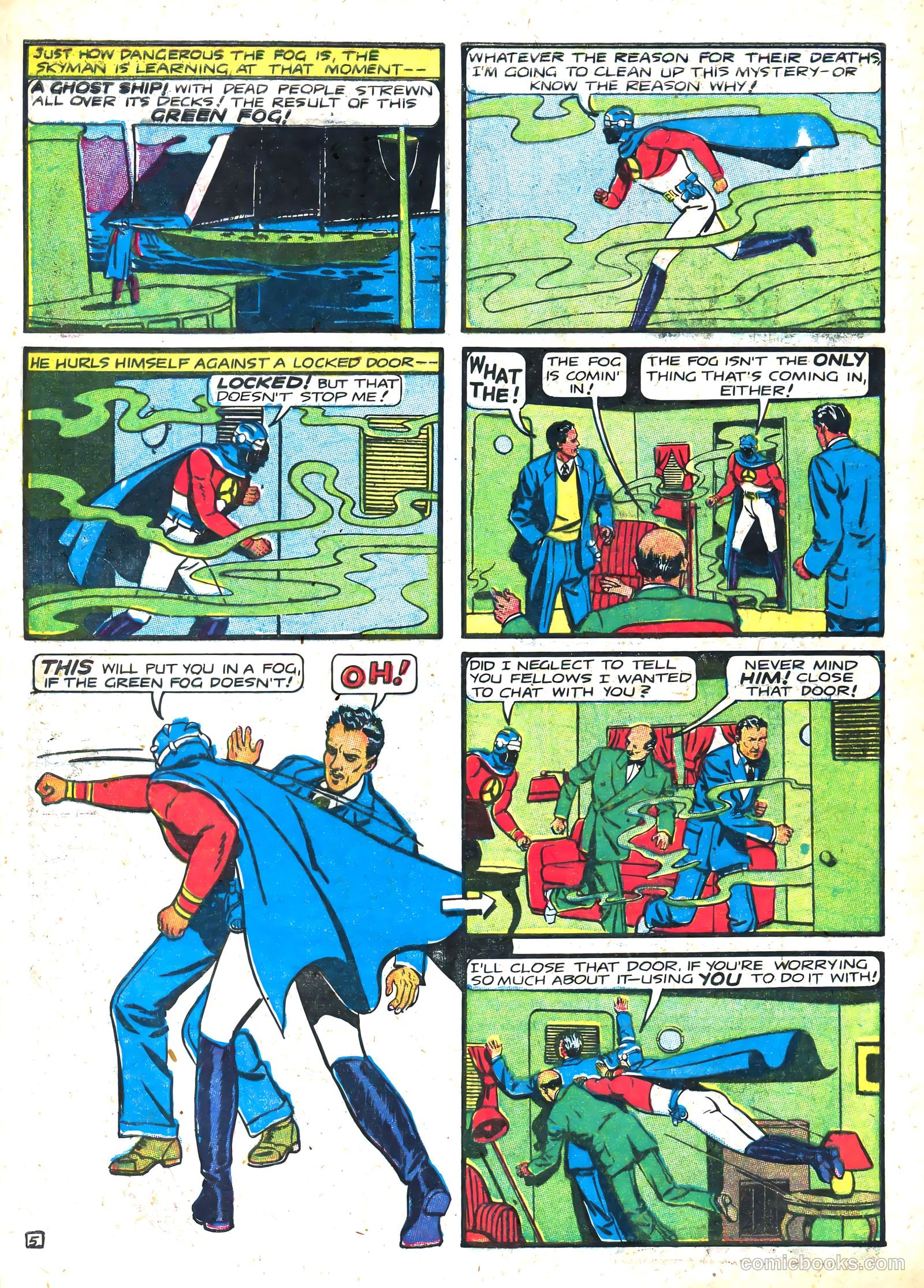 Skyman #2 (1942) — page 60 of 68