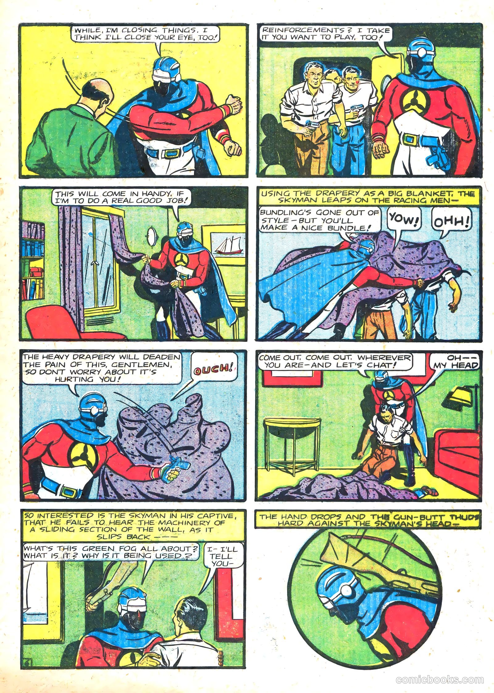 Skyman #2 (1942) — page 61 of 68