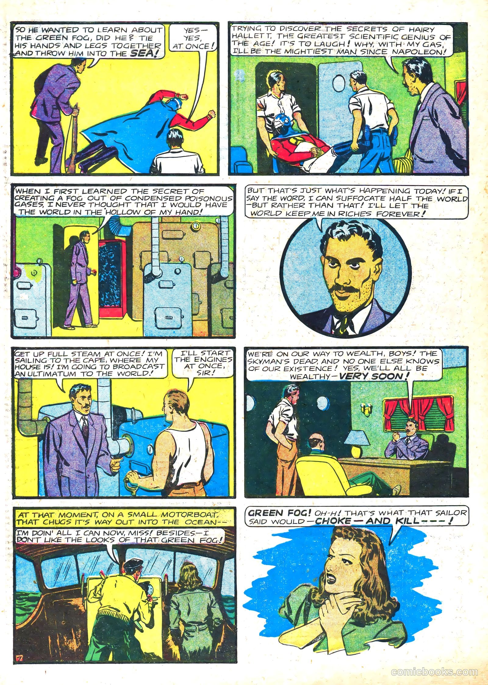 Skyman #2 (1942) — page 62 of 68