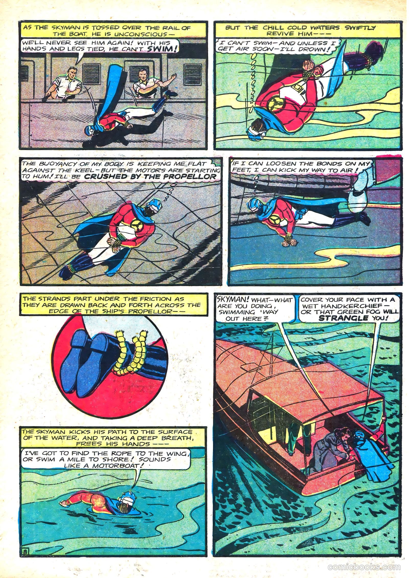 Skyman #2 (1942) — page 63 of 68
